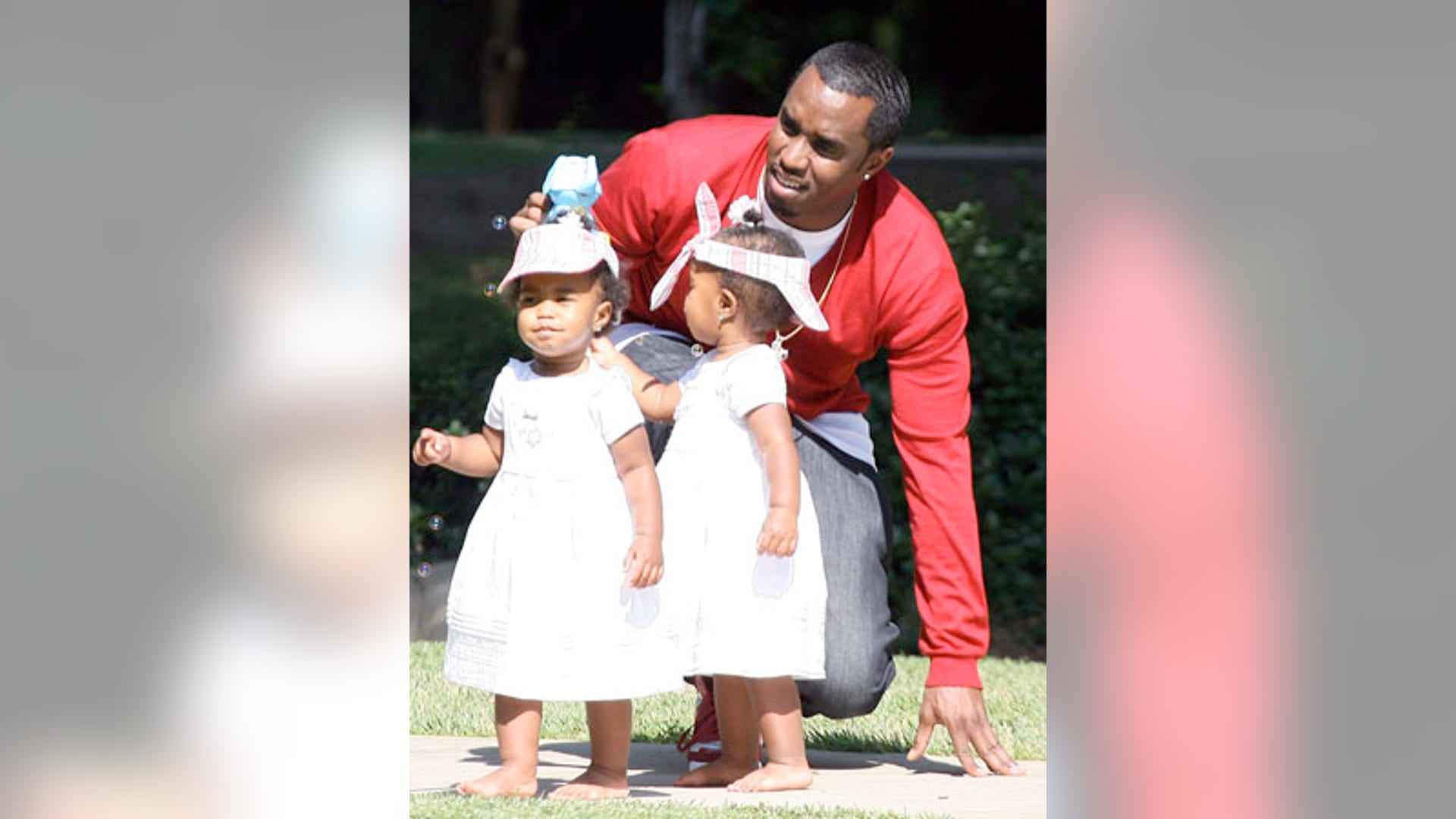 P Diddy and girlfriend