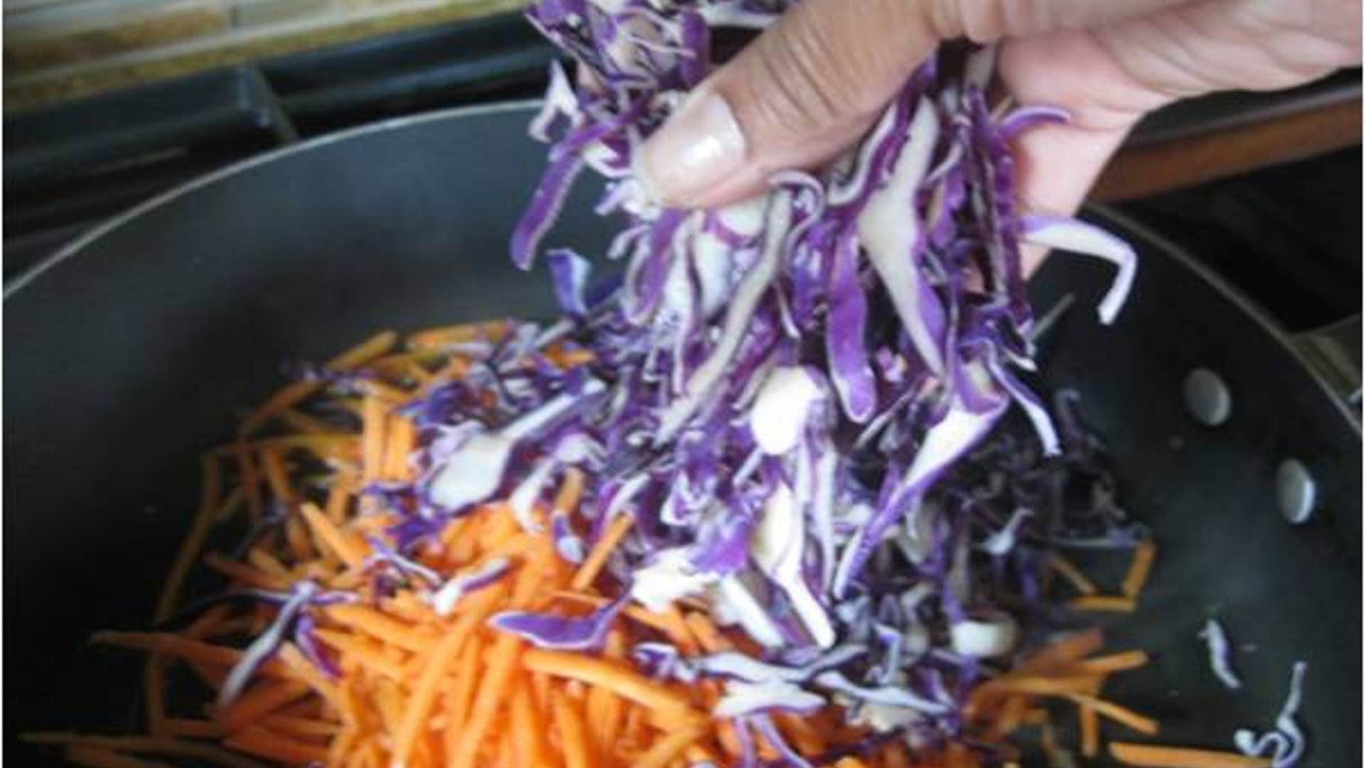 shrimp slaw step two