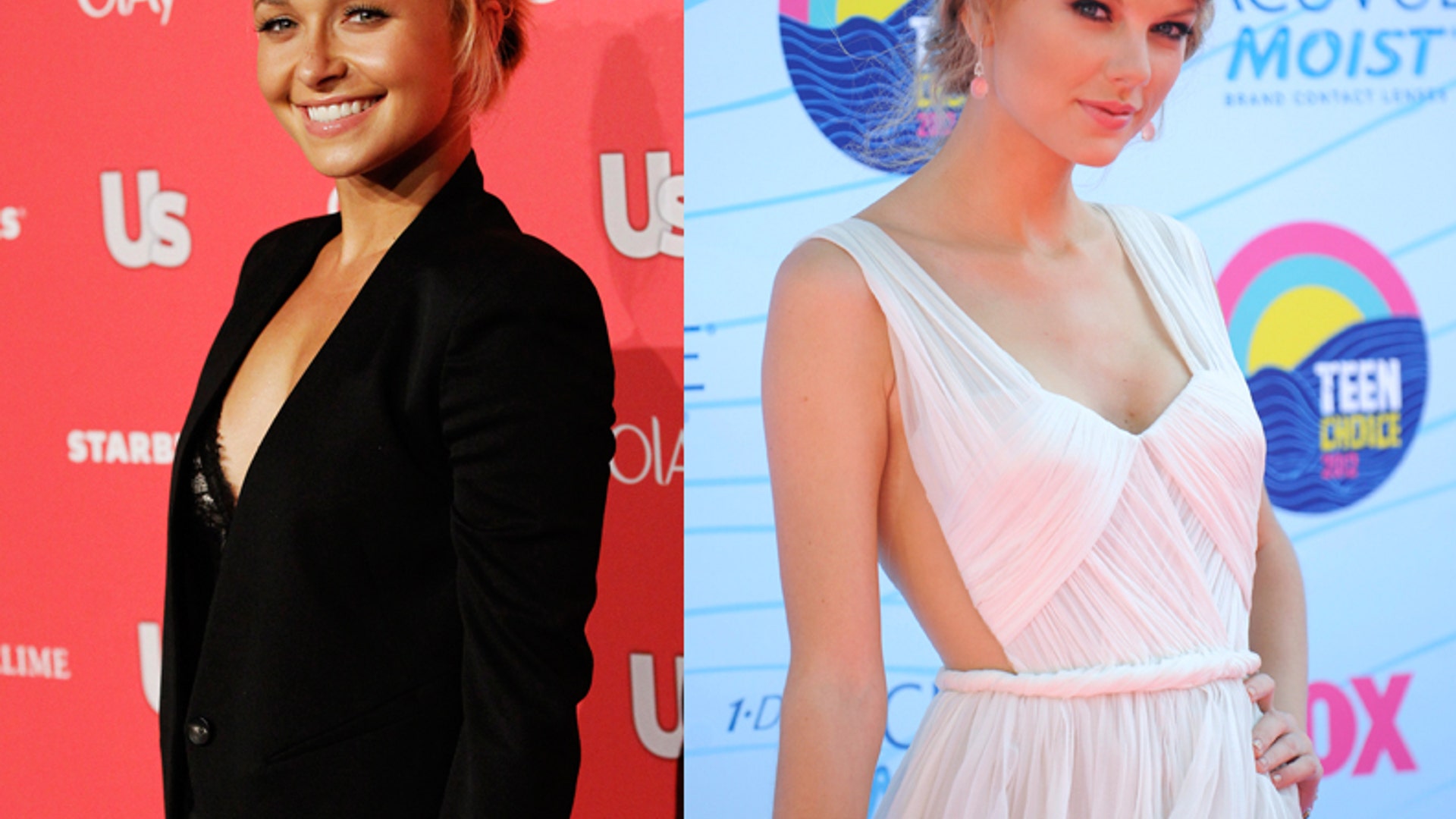 Hayden Panettiere and Taylor Swift