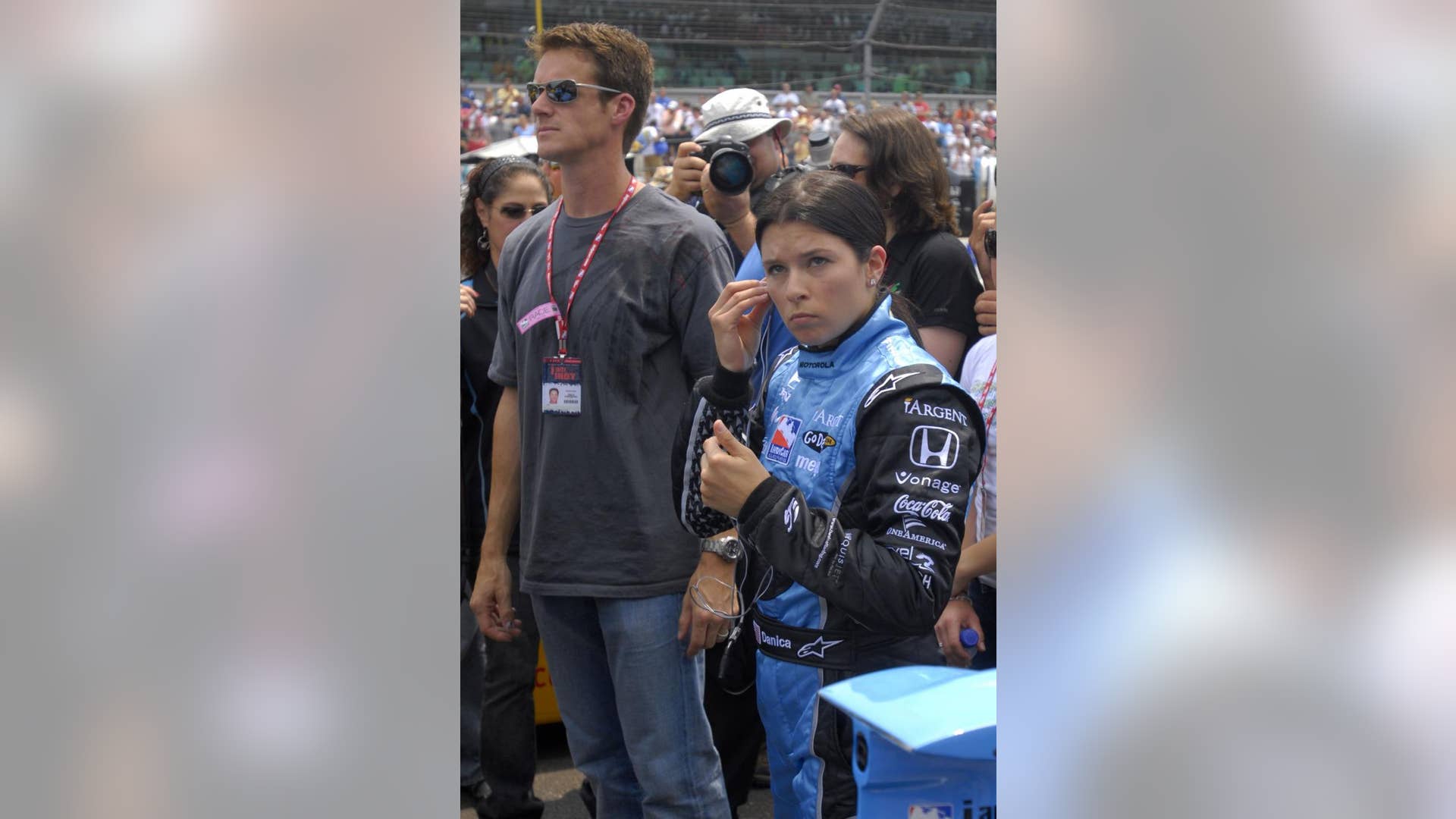 Danica Patrick and Paul Hospenthal