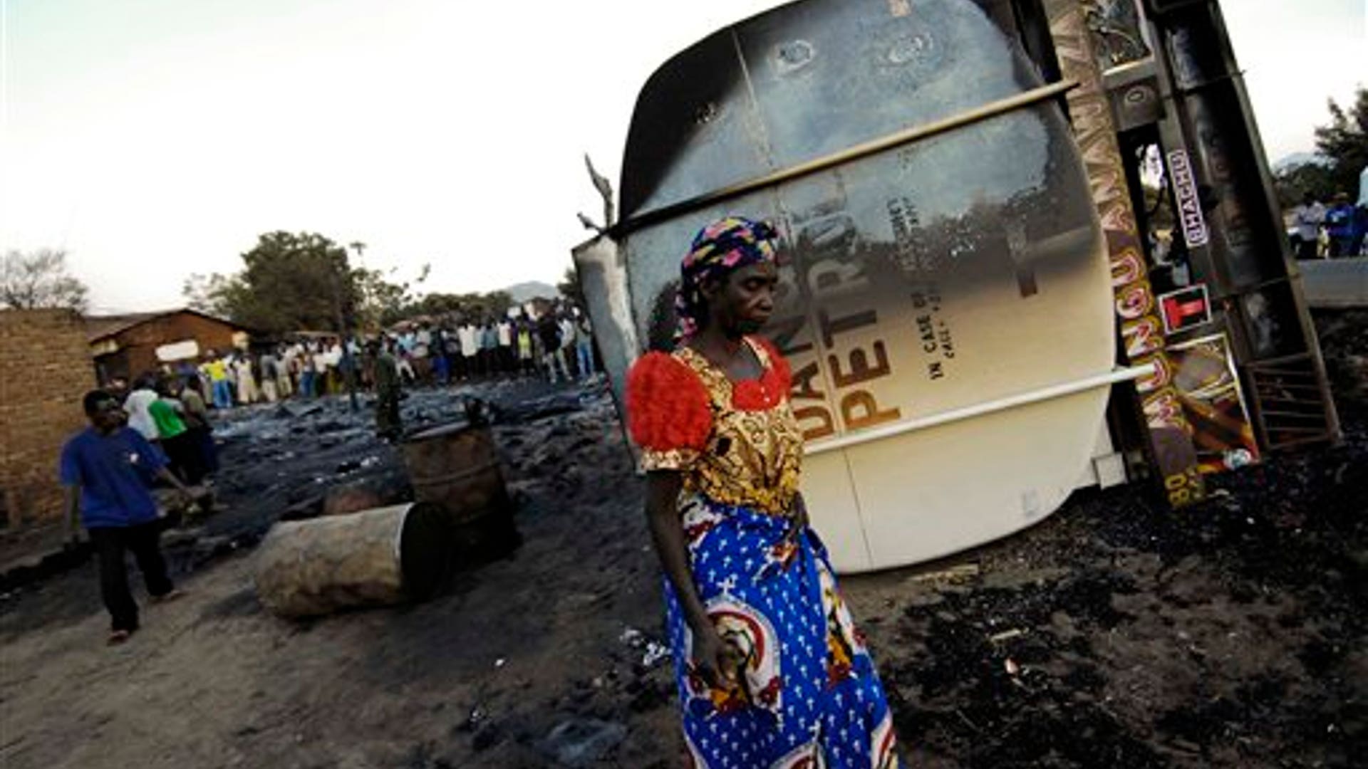 Congo Oil Tanker Blast