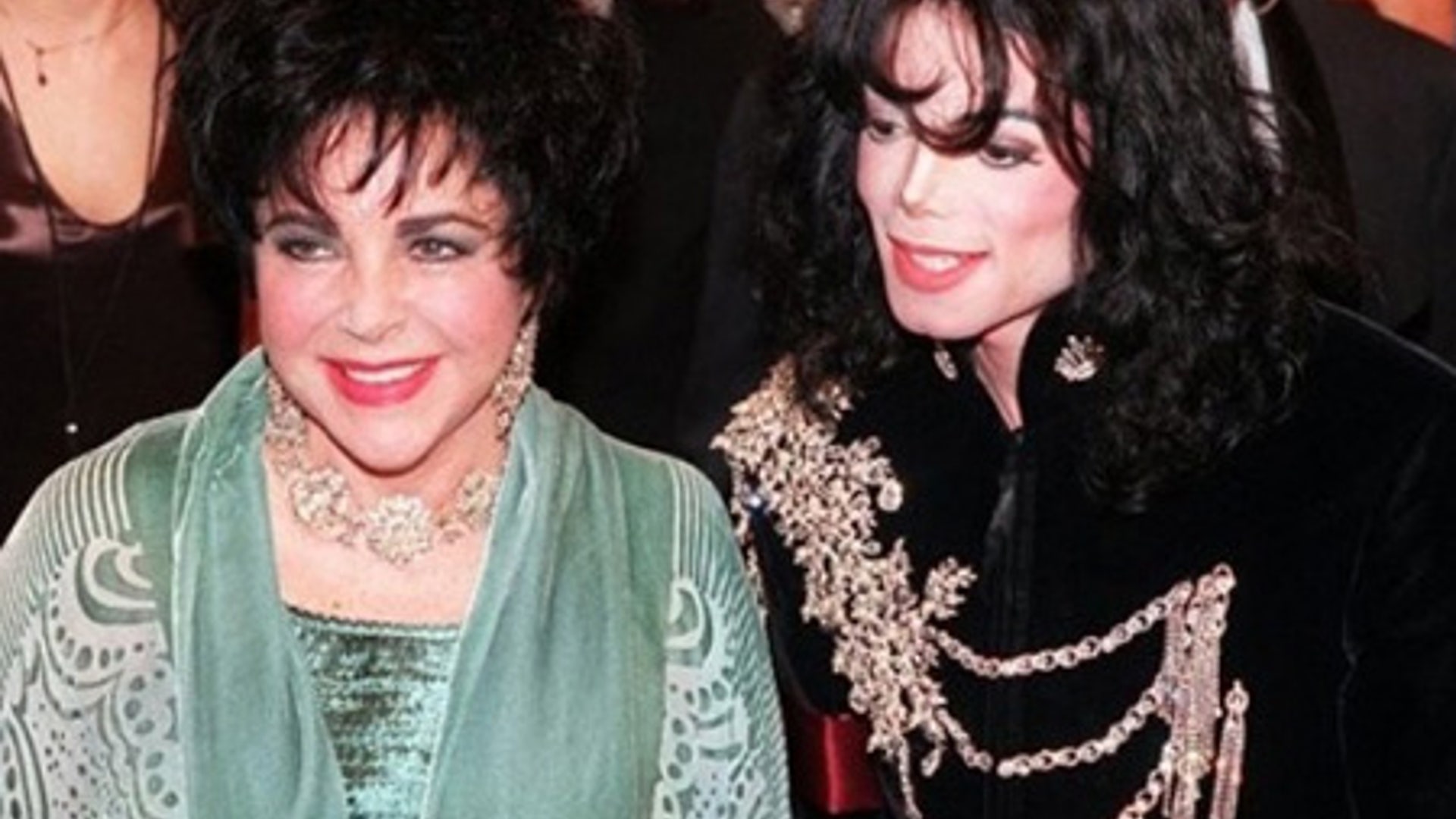 Michael Jackson and Elizabeth Taylor