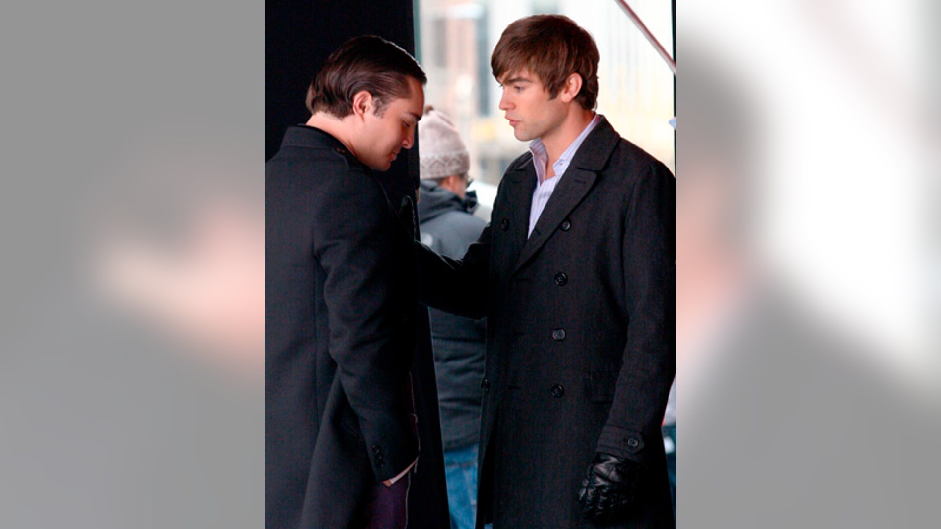 Chace Crawford and Ed Westwick