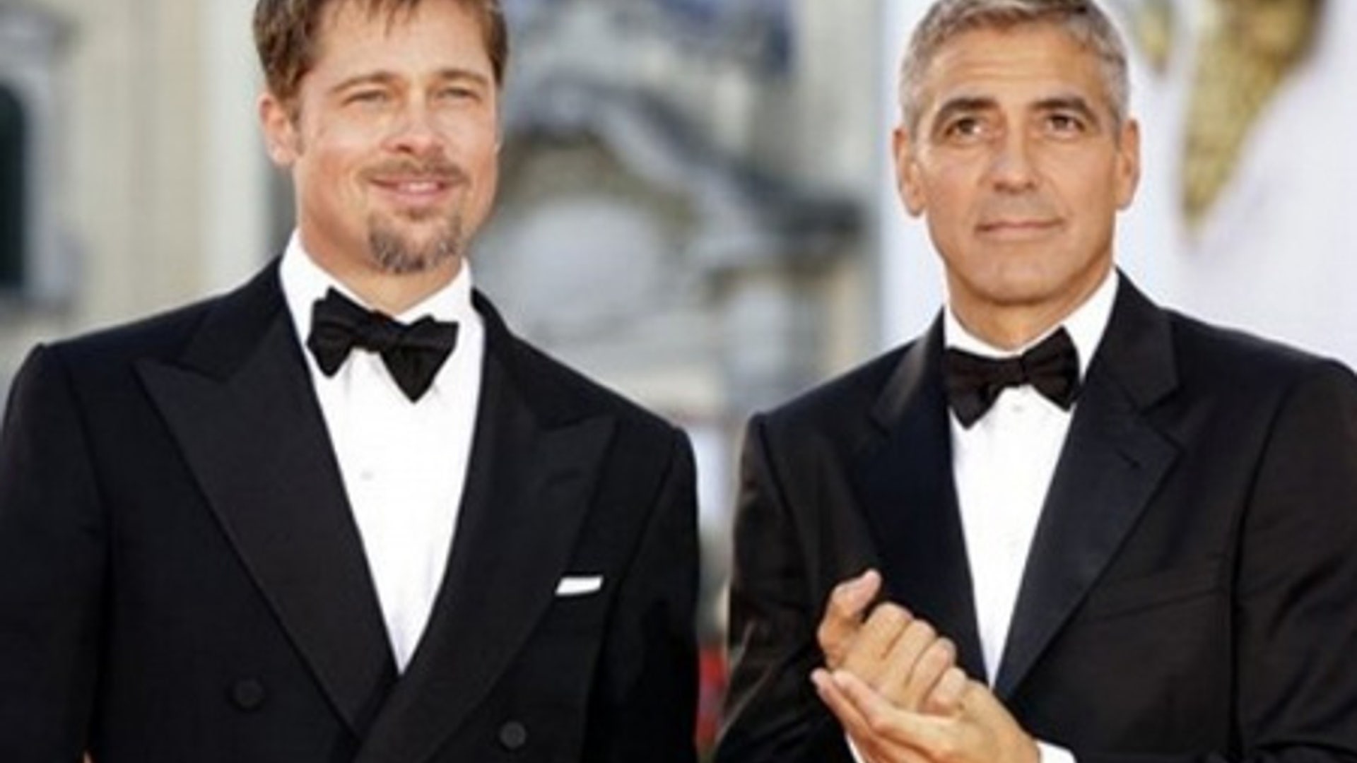 Brad Pitt and George Clooney