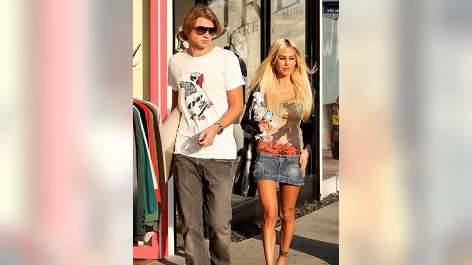 Shauna Sands and her boyfriend