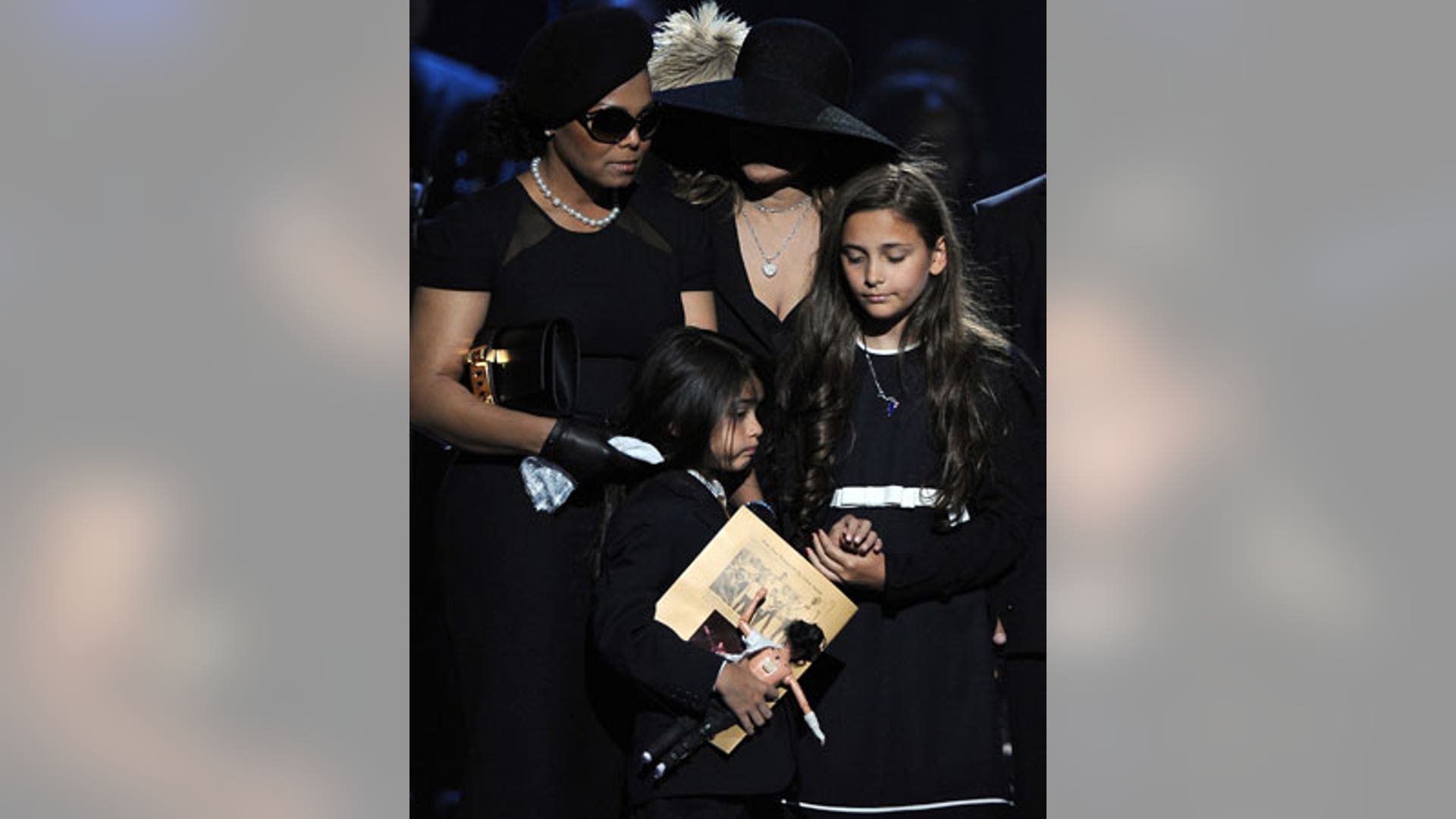 Janet, Latoya, Paris and Blanket Jackson