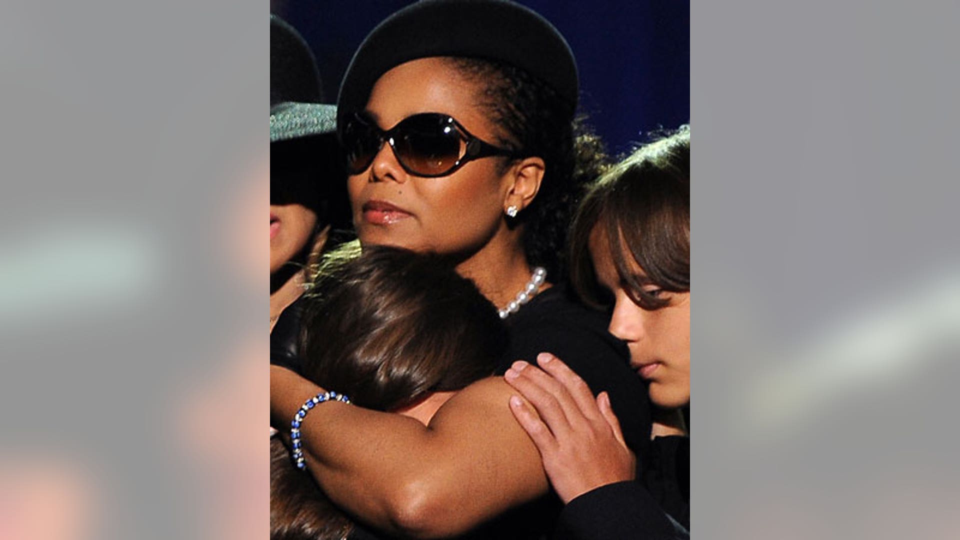 Janet, Paris, and Prince Michael Jackson