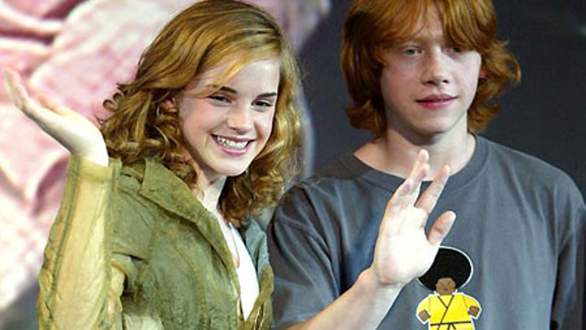 Emma Watson and Rupert Grint