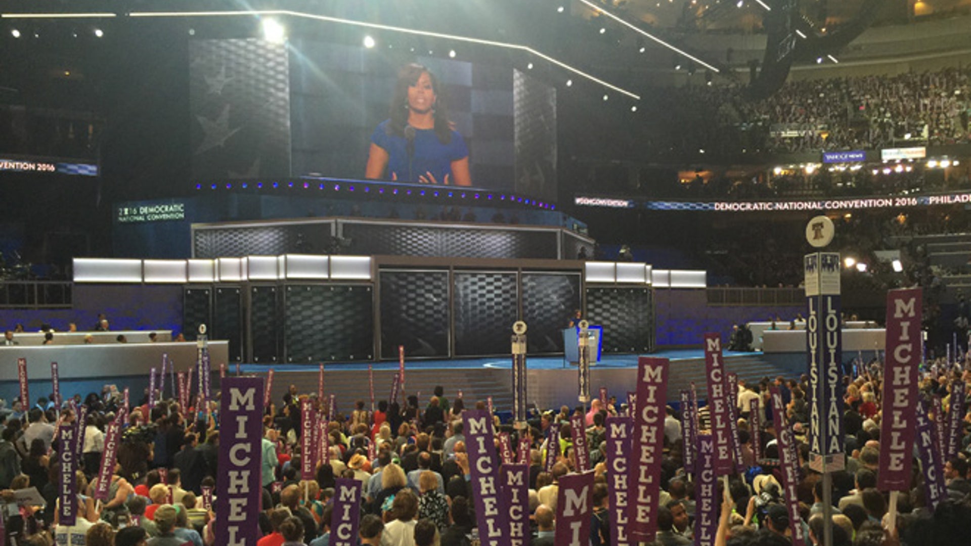 Michelle Obama at DNC