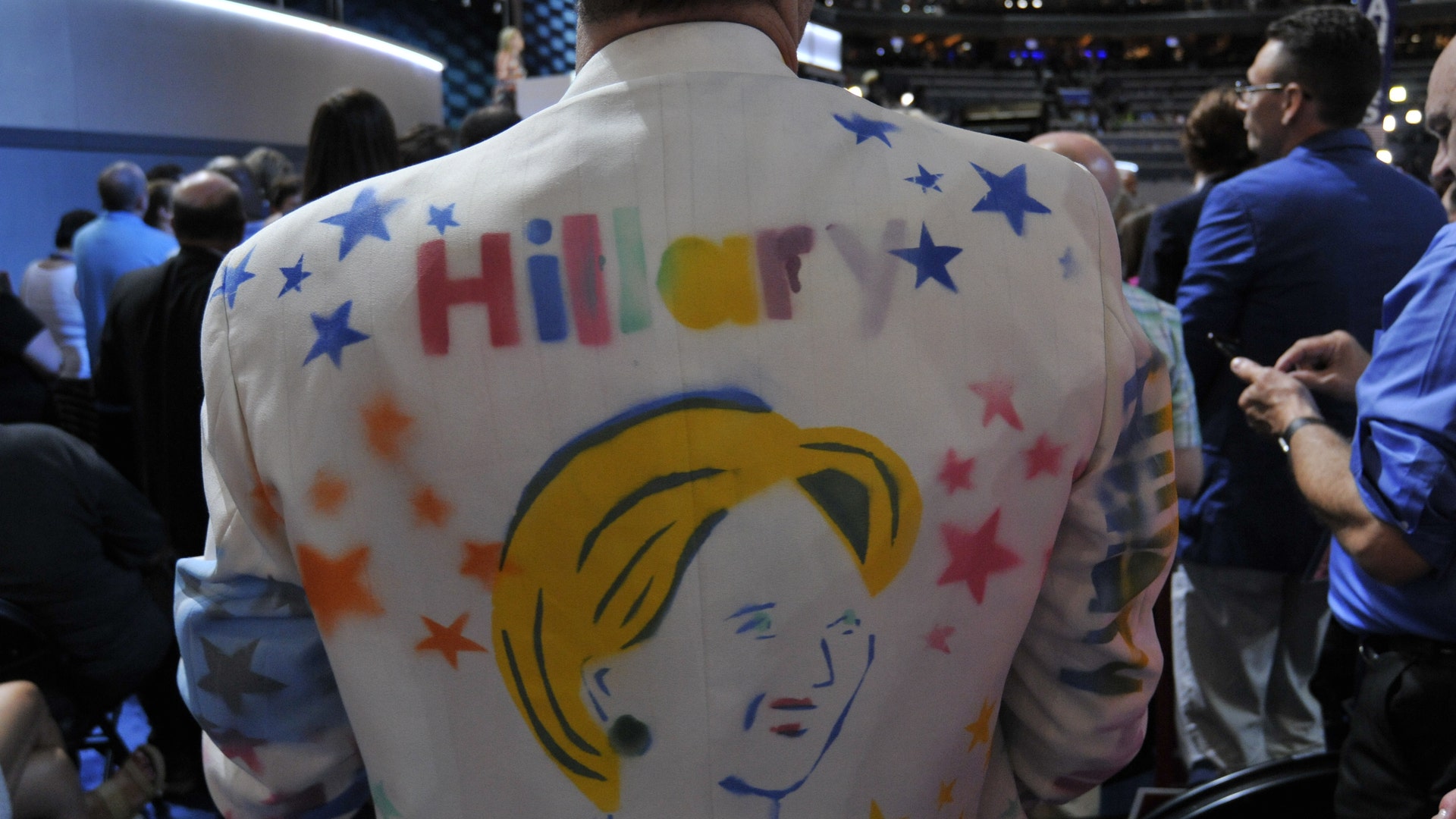 Of the more colorful Hillary Clinton supporters
