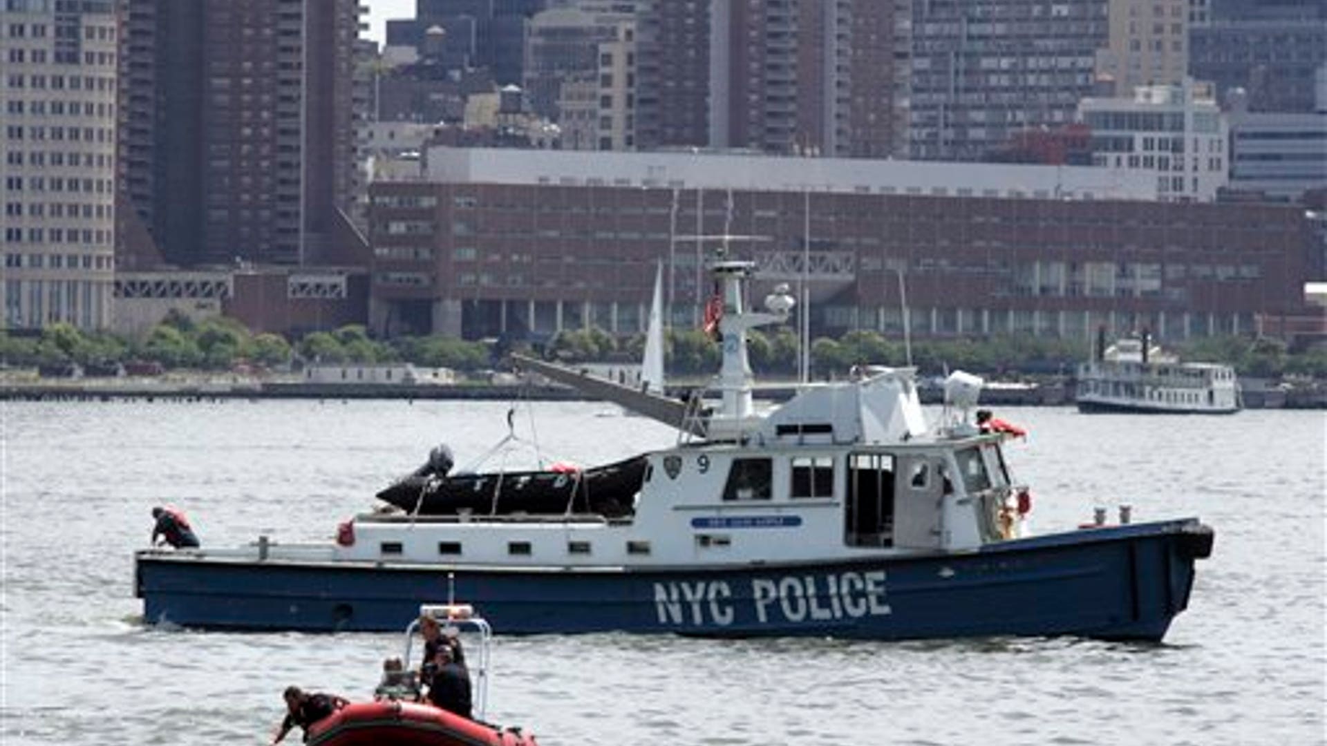 Police Boats Seek Crash Survivors