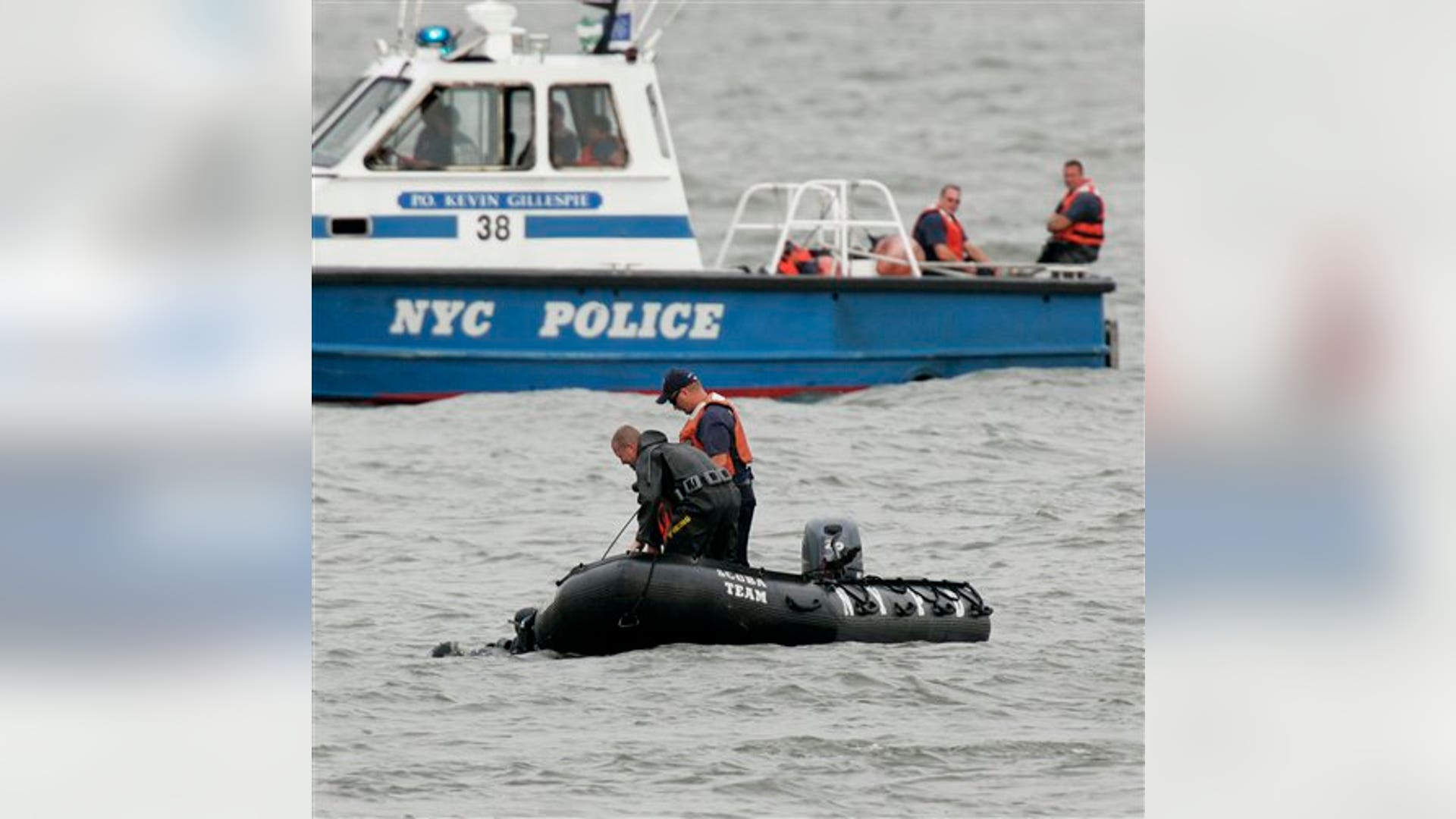 Emergency Divers Plumb the Depths