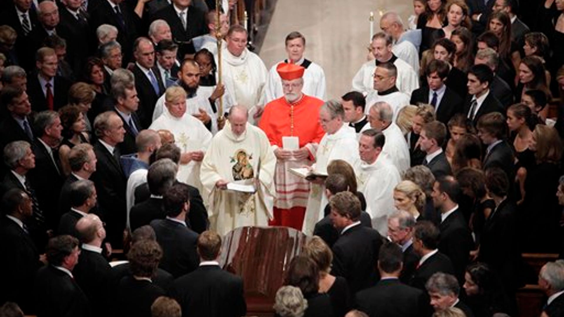Sen. Kennedy's Casket