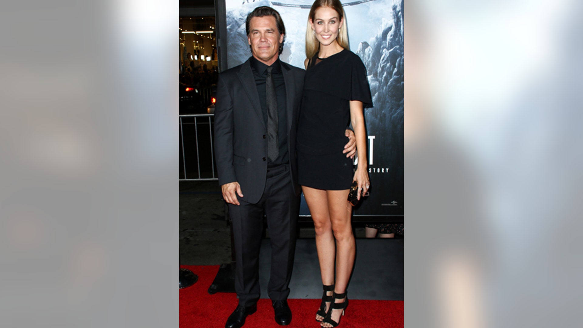 Josh Brolin and Kathryn Boyd