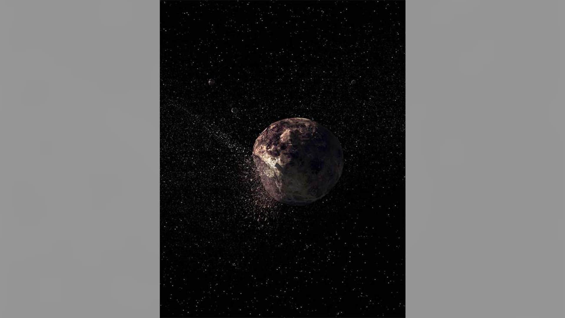 Asteroids such as 2 Pallas and 10 Hygiea