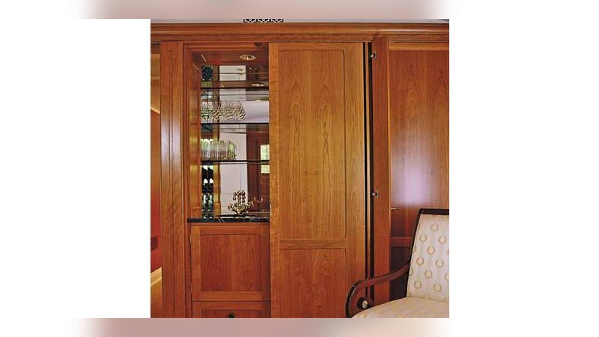 Integral Bar Cabinet