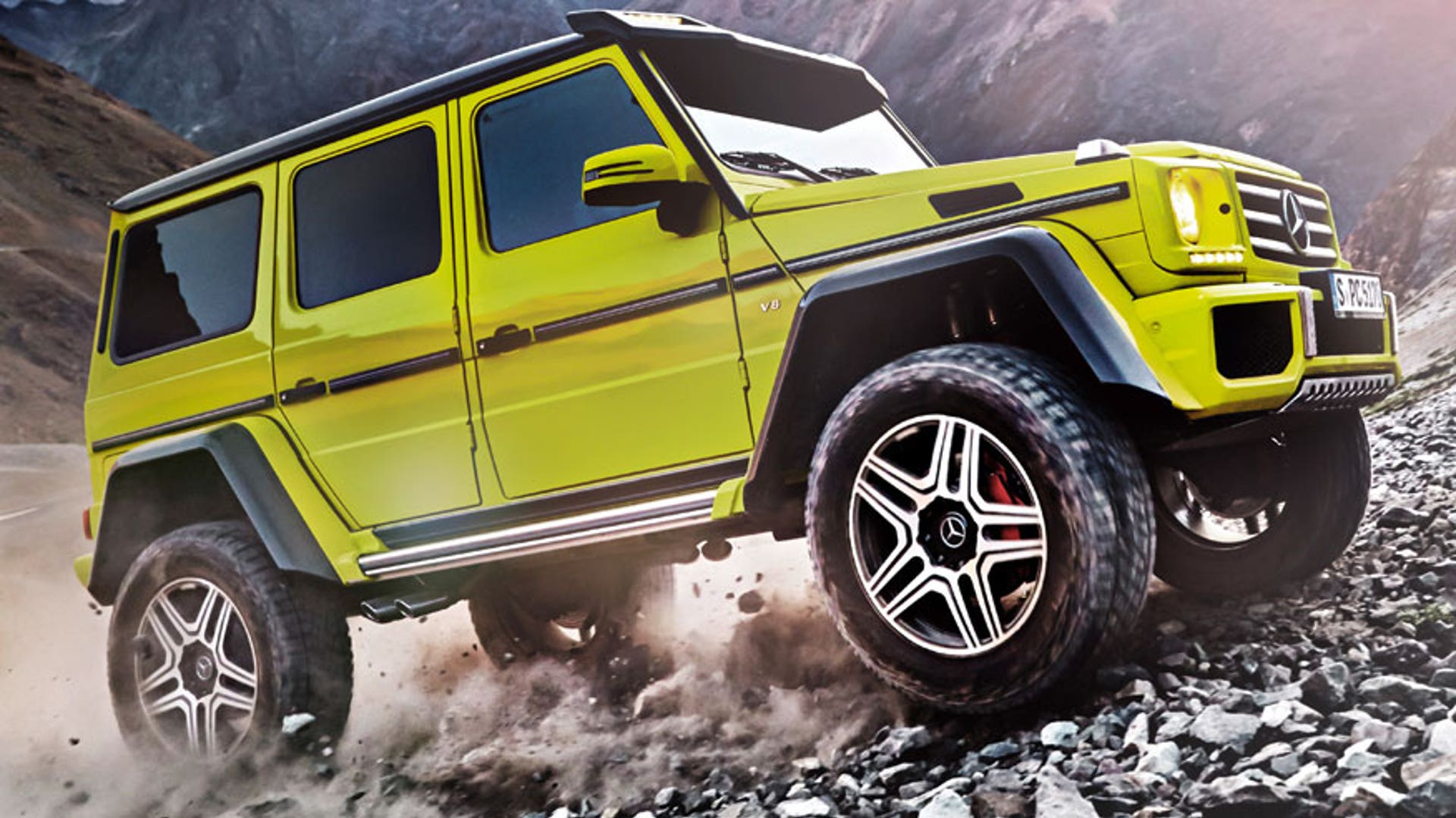 Mercedes-Benz G 500 4x4² Concept