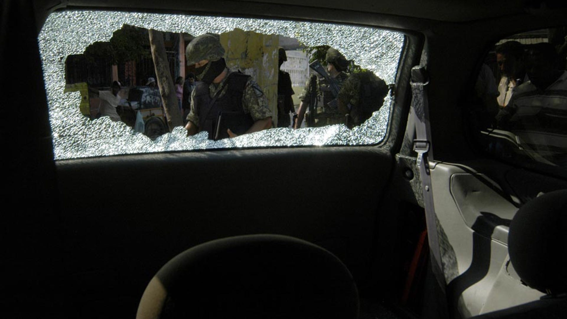 Through the Broken Glass