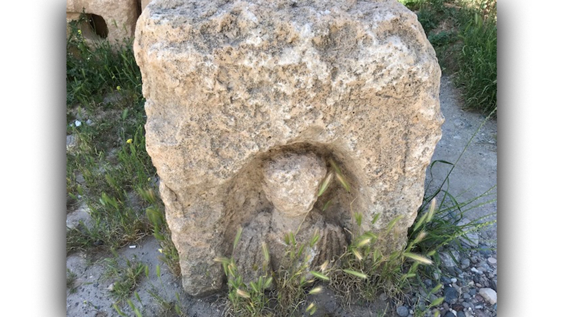 Limestone Effigy