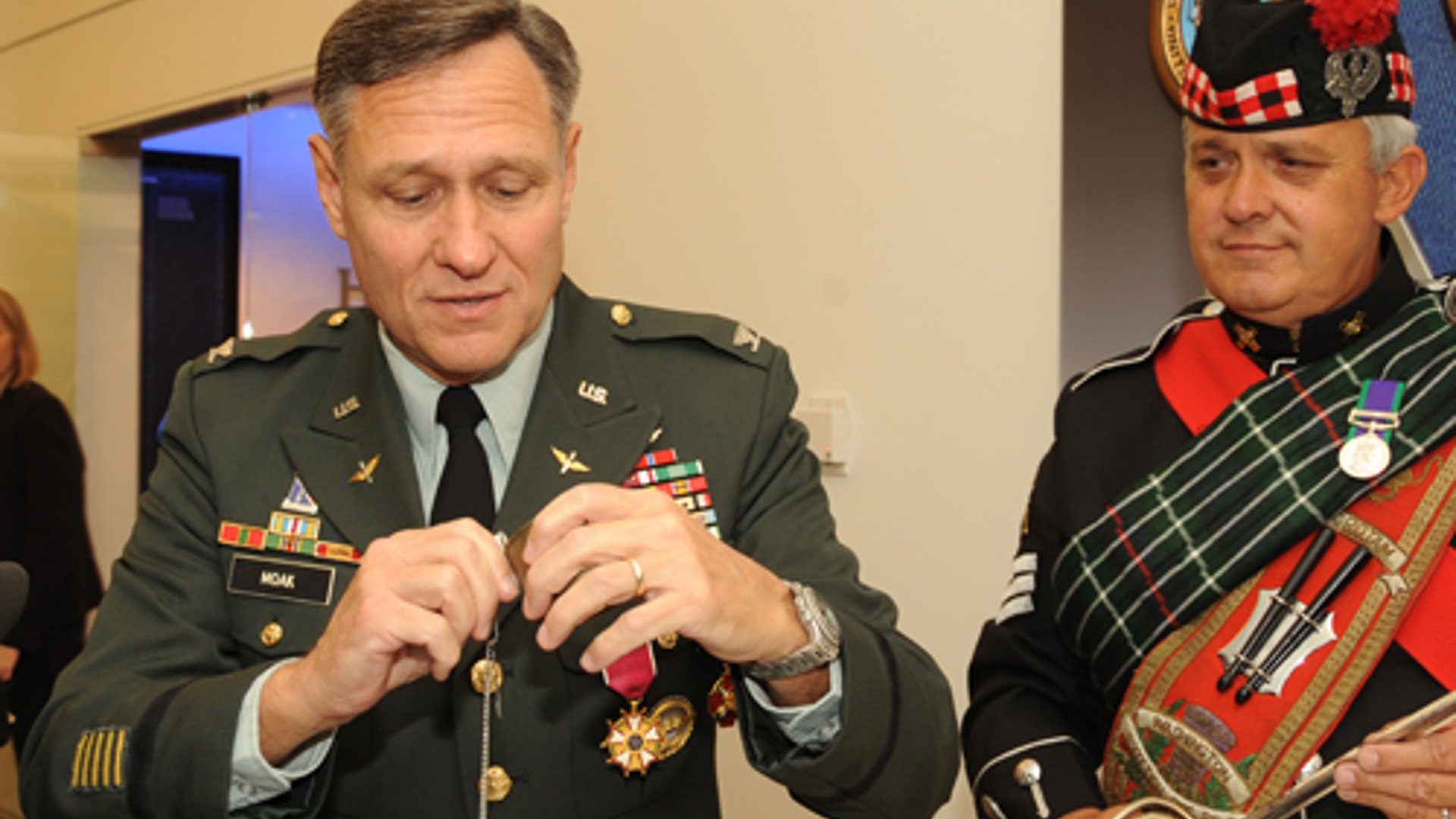 Col. Henry Moak Keeps Promise