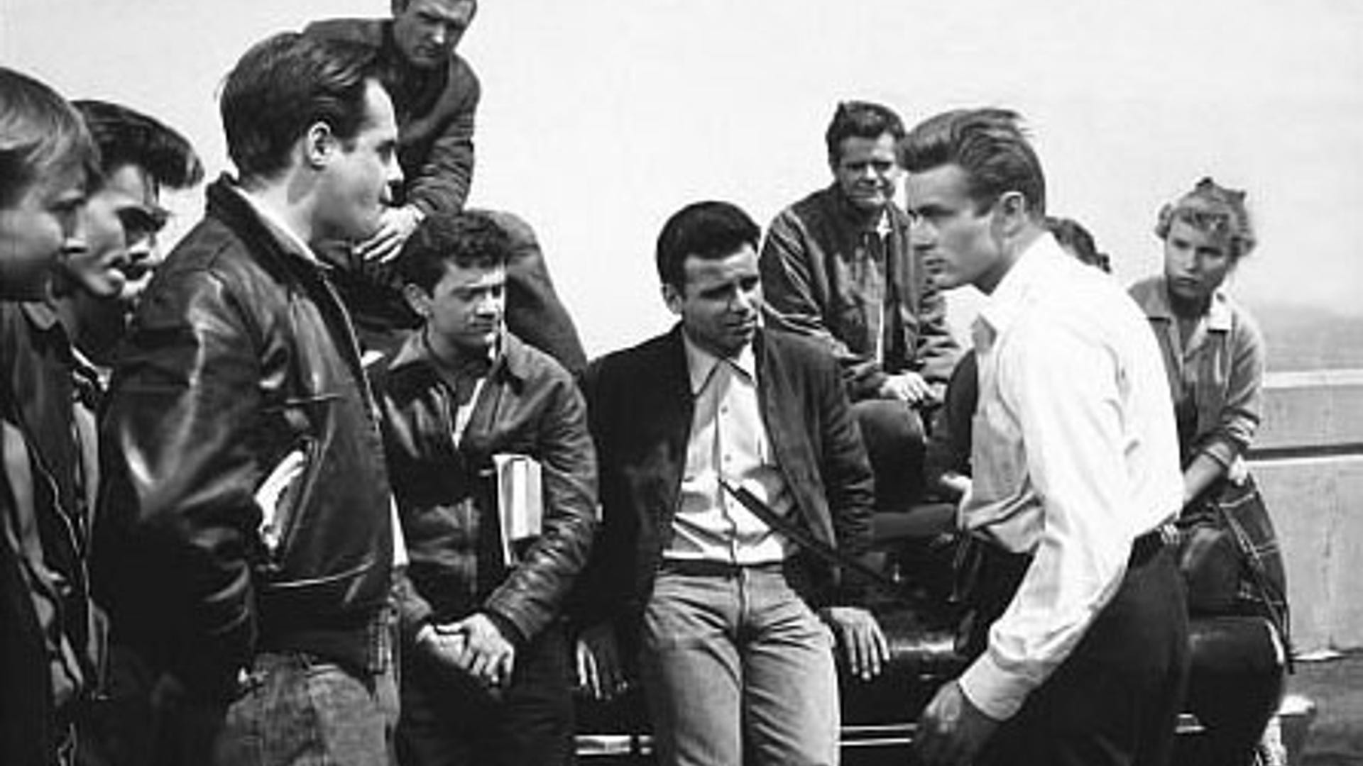 Dennis Hopper (Top) in 'Rebel Without a Cause'