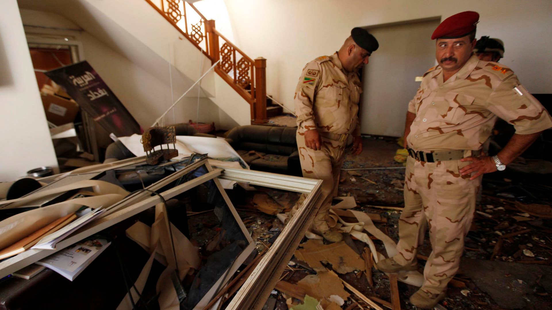 Bombing Outside Iraqi News Station