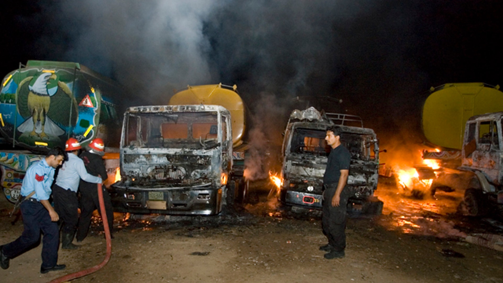 Tanker Attack in Pakistan