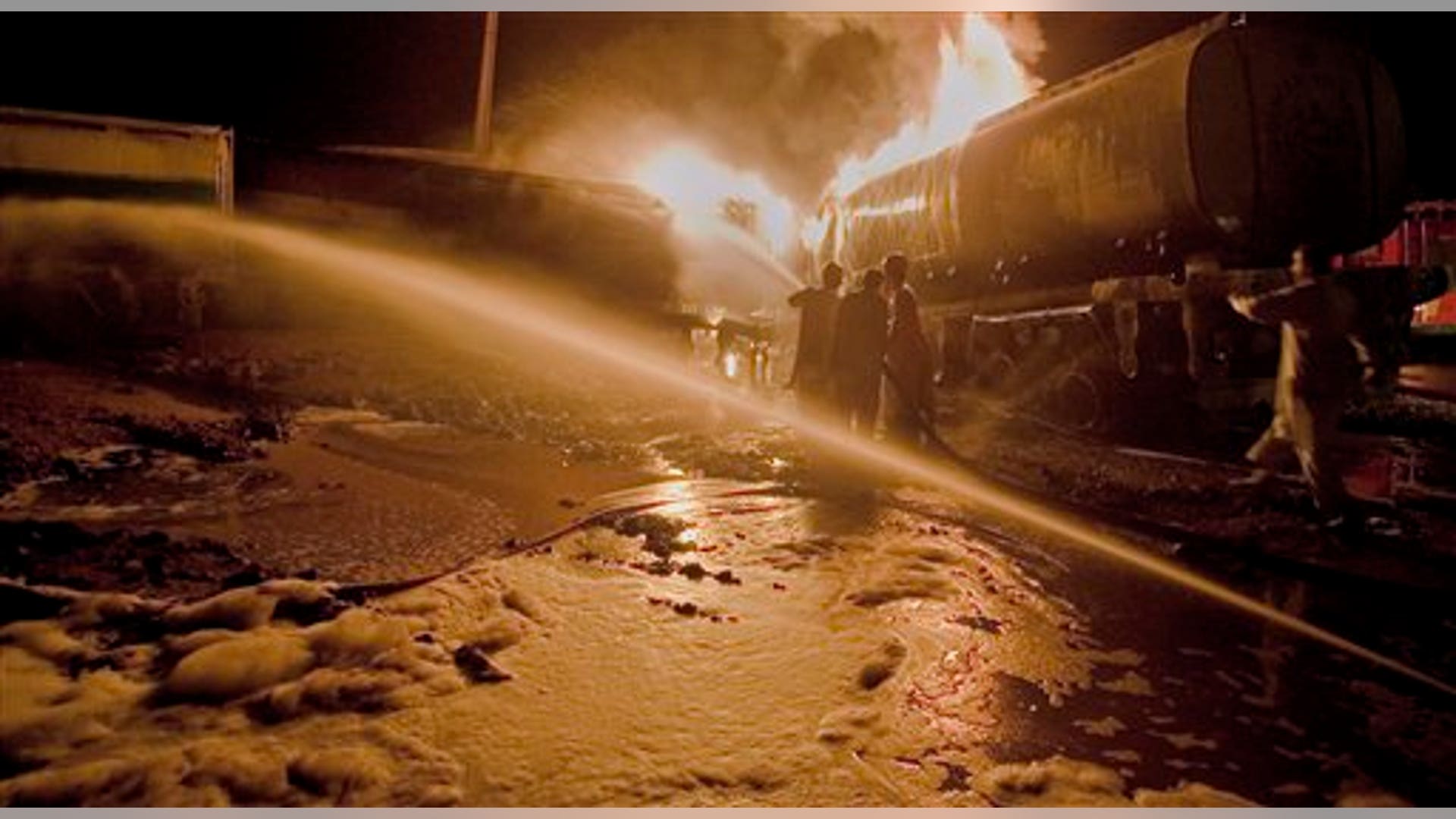 Tanker Attack in Pakistan