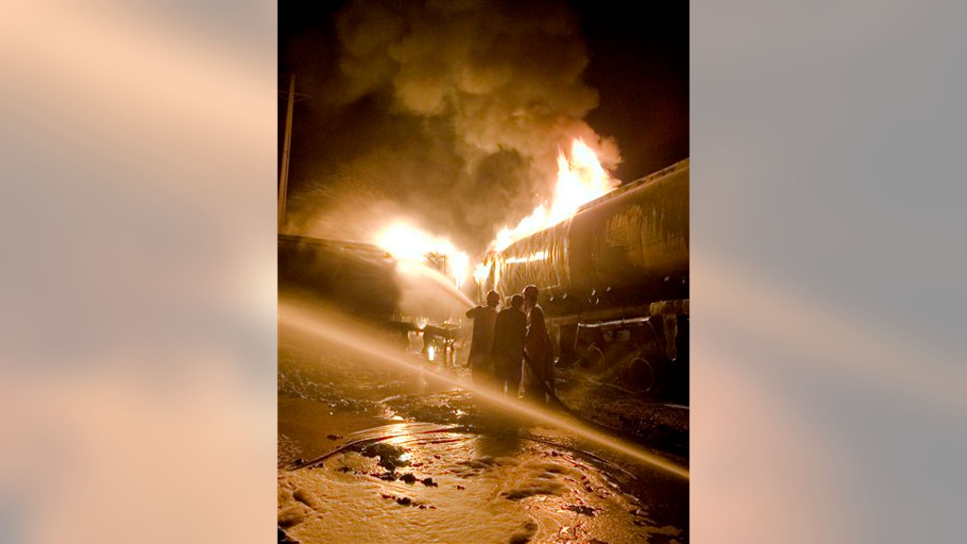 Tanker Attack in Pakistan