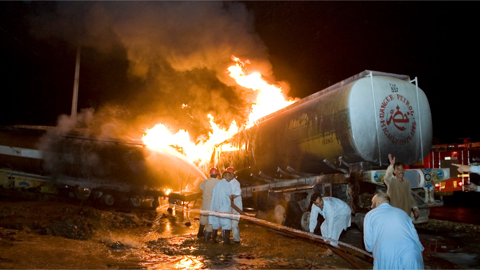 Tanker Attack in Pakistan
