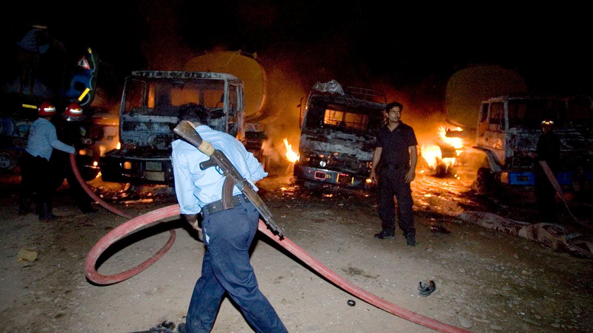 Tanker Attack in Pakistan