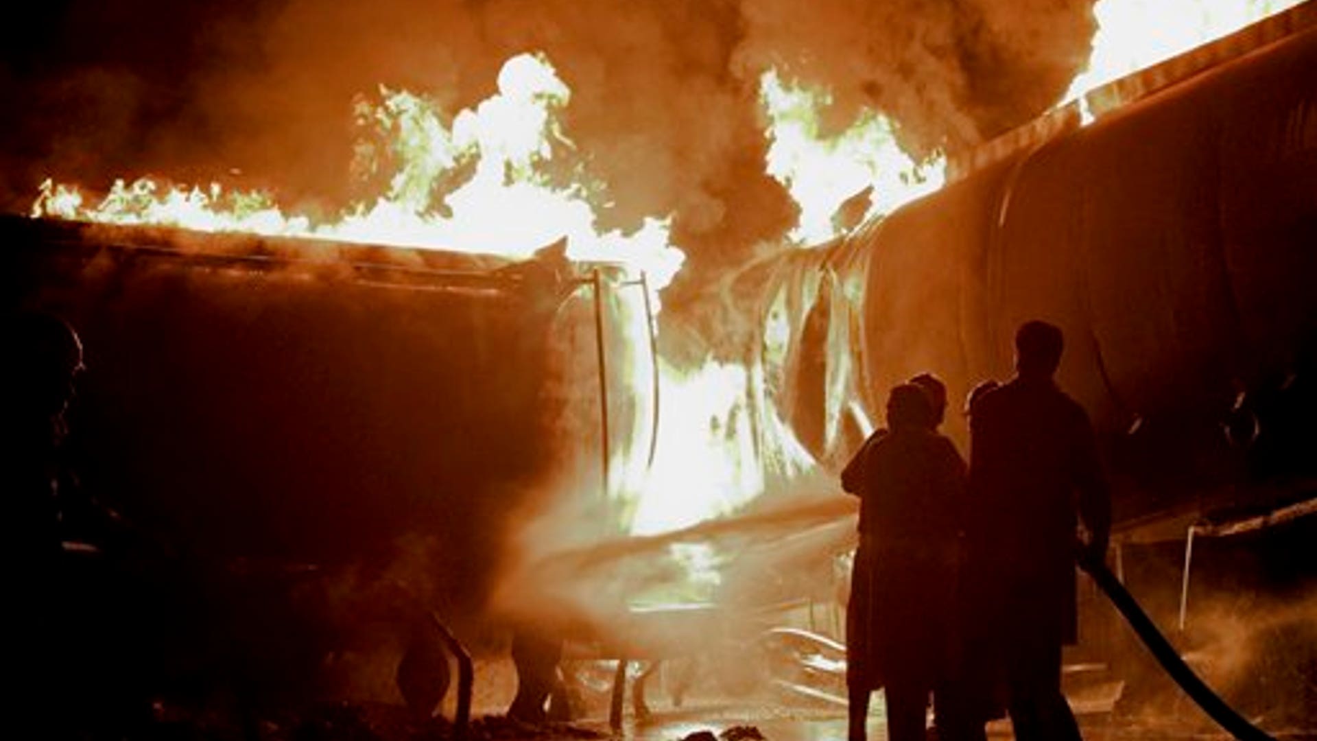 Tanker Attack in Pakistan