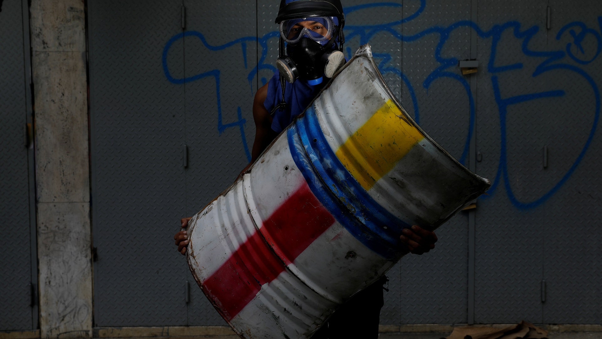 A demonstrator before a rally said: