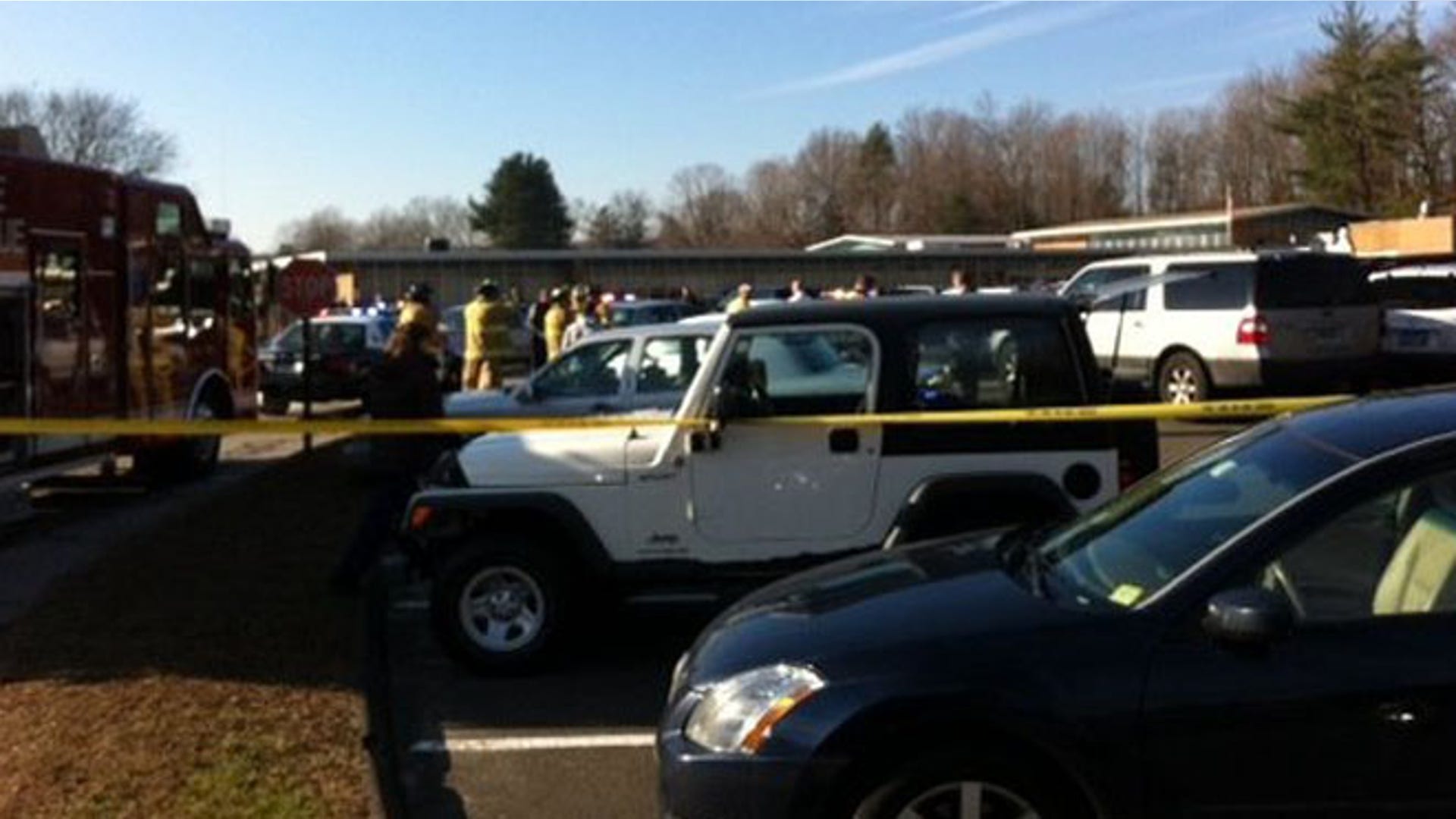 NewtownBeeCrimeScene