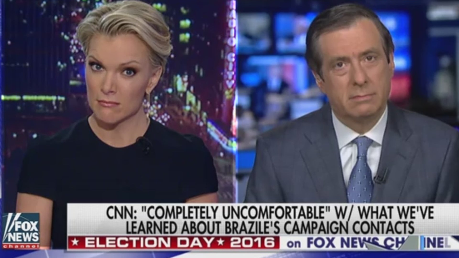 Howard Kurtz told 'The Kelly File' that Donna Brazile 'betrayed' CNN by sending debate questions to Clinton campaign.