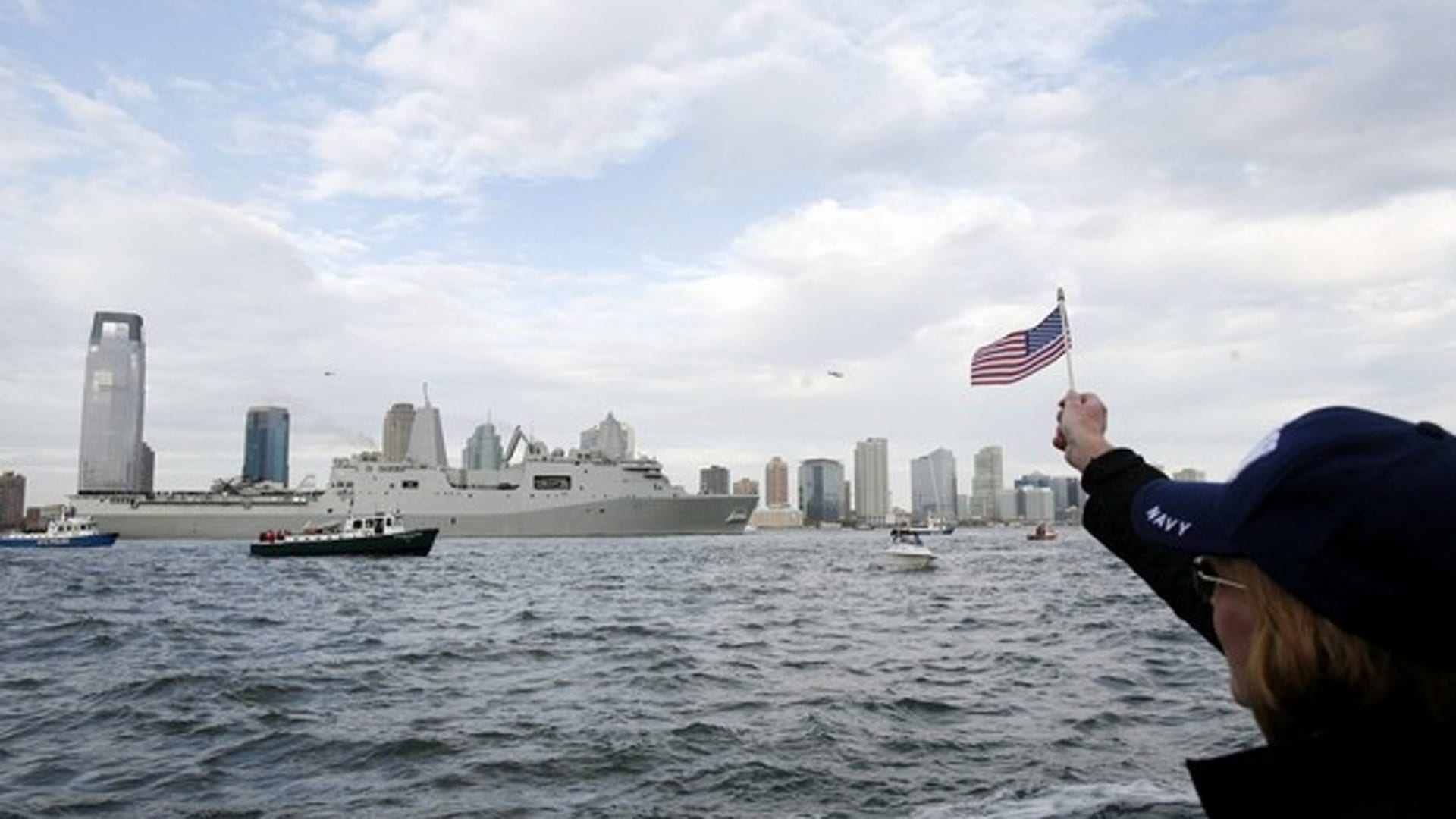 USS New York Arrives in Its Namesake City