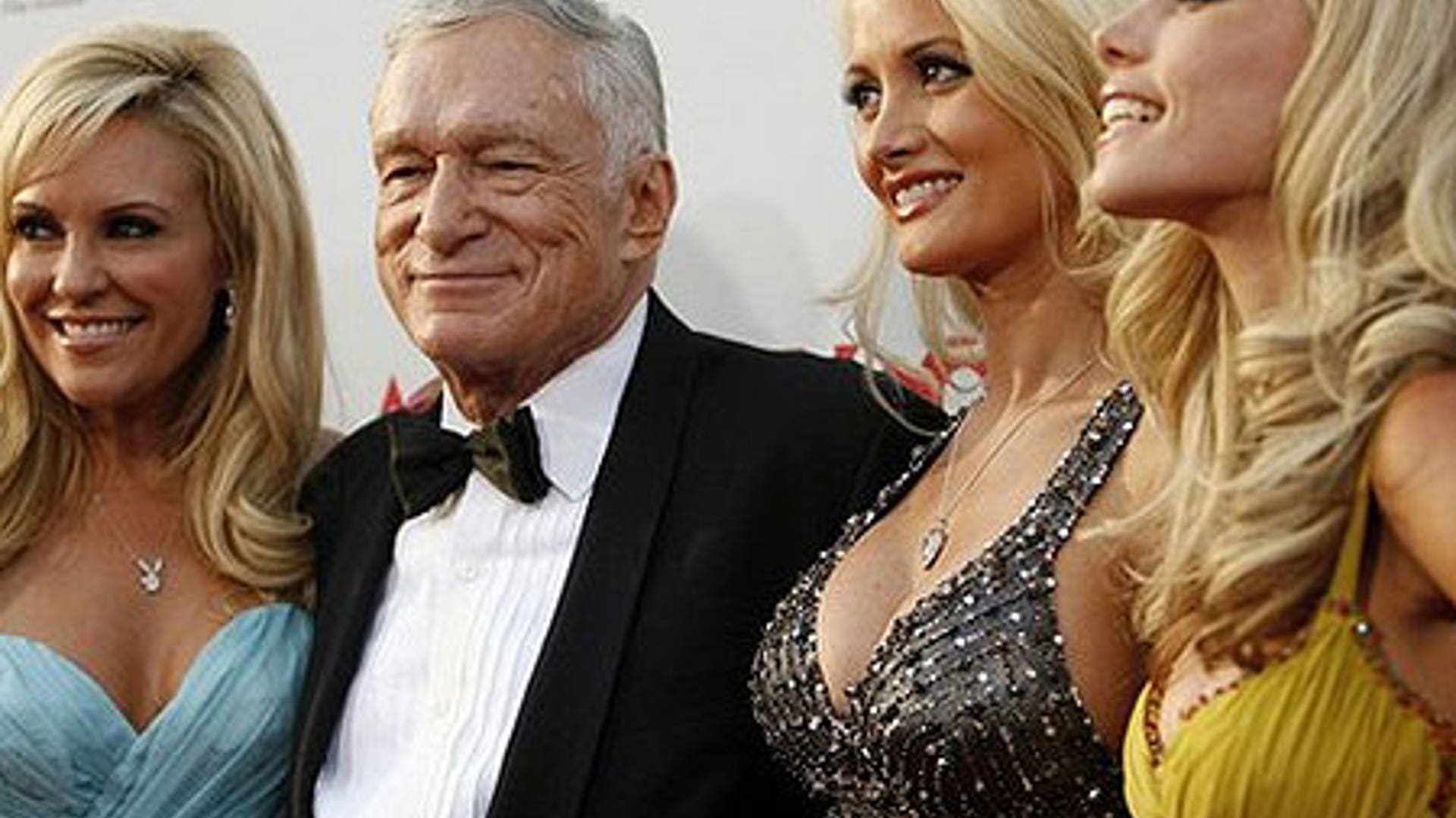 Hugh Jefner and the girls next door