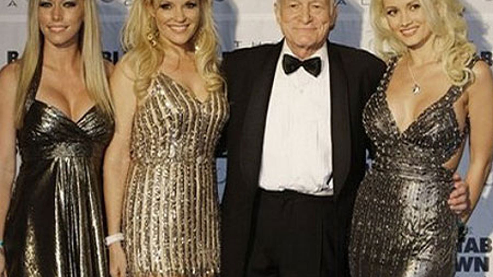 Hugh Jefner and the girls next door