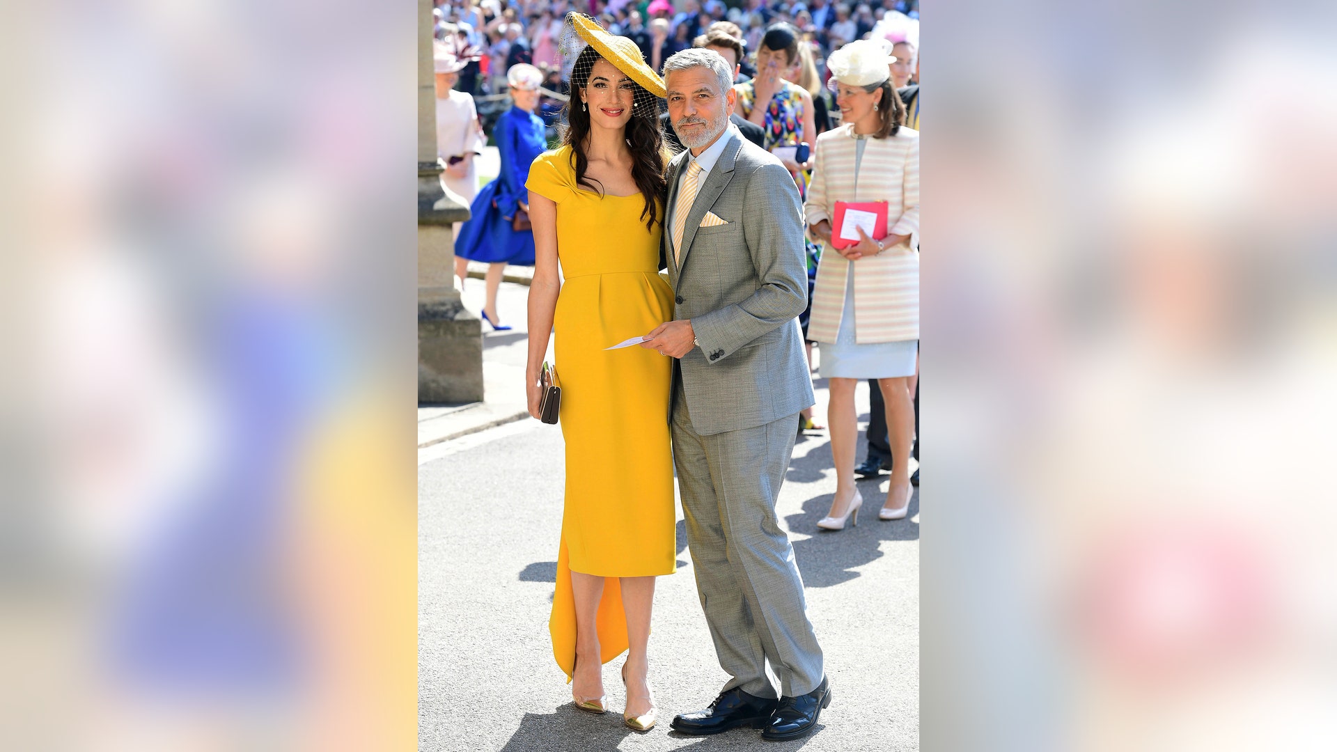 Amal and George Clooney