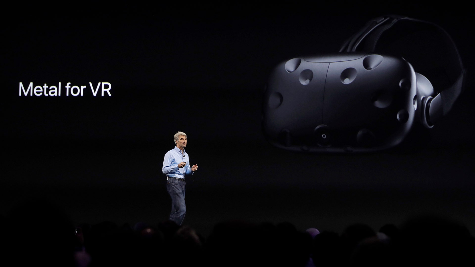 Craig Federighi talks about virtual reality