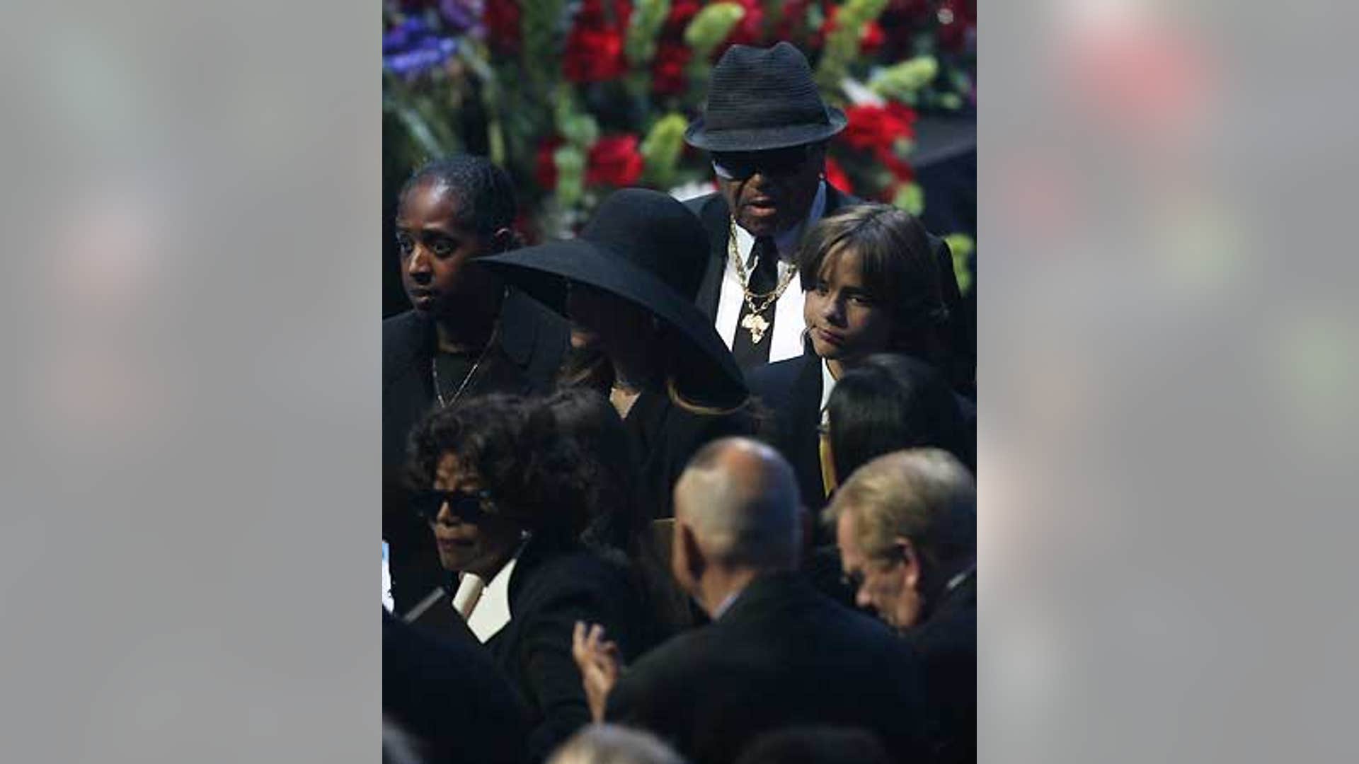 Joe, Prince Michael, and Katherine Jackson