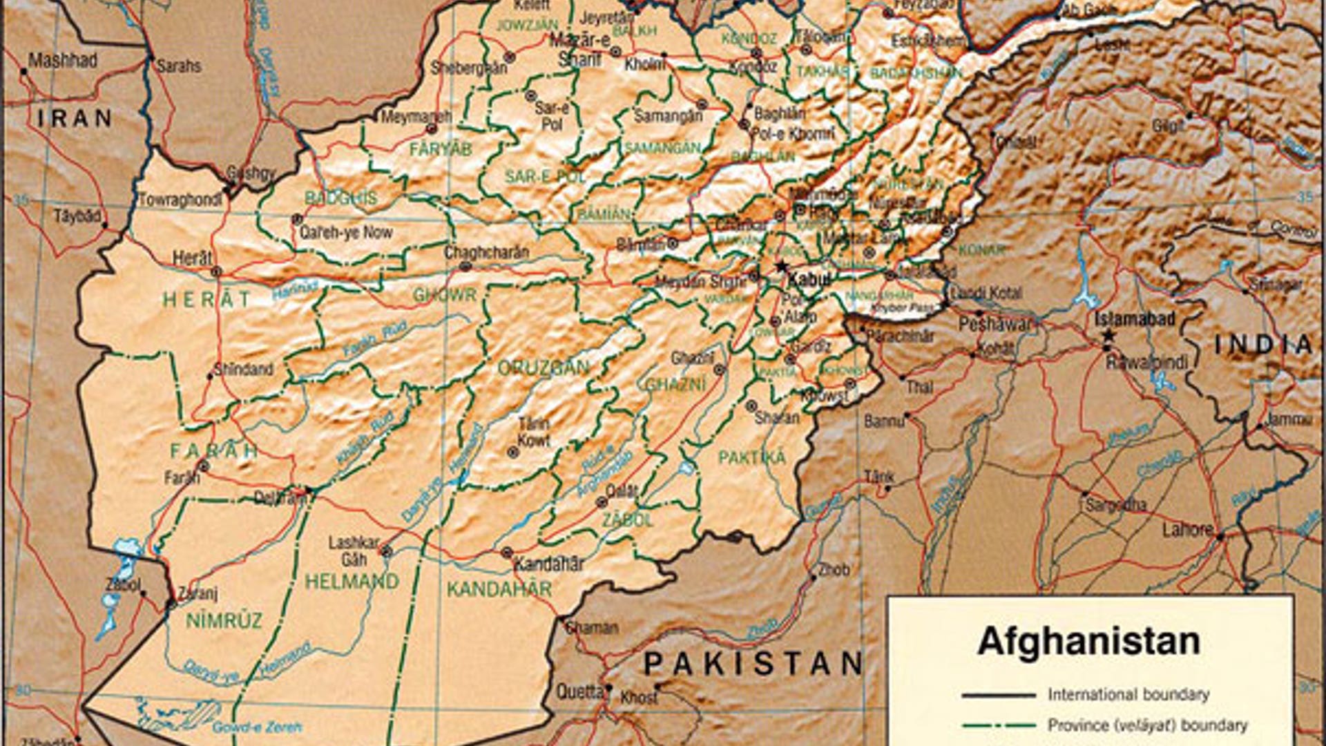 Afghanistan: A Forbidding Region