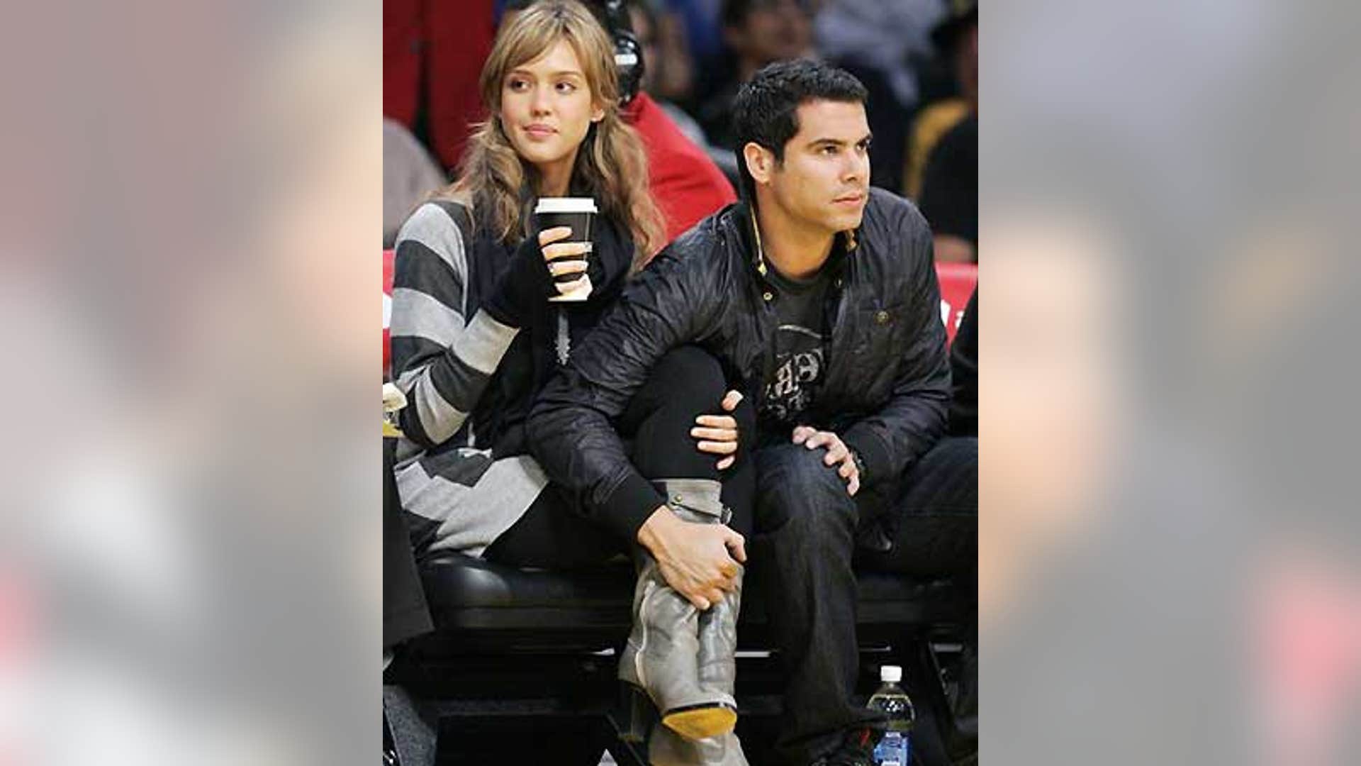 Jessica Alba and Cash Warren