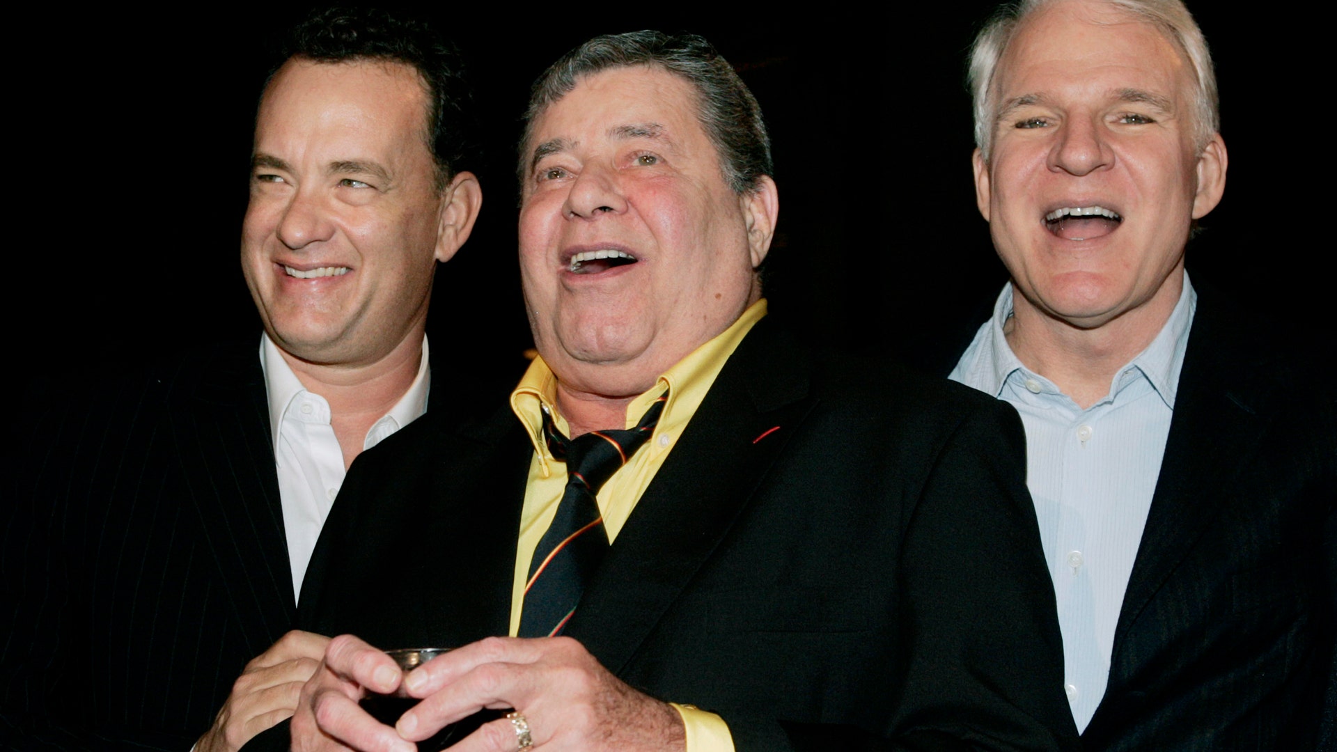 Jerry Lewis, Tom Hanks and Steve Martin at a screening of the 