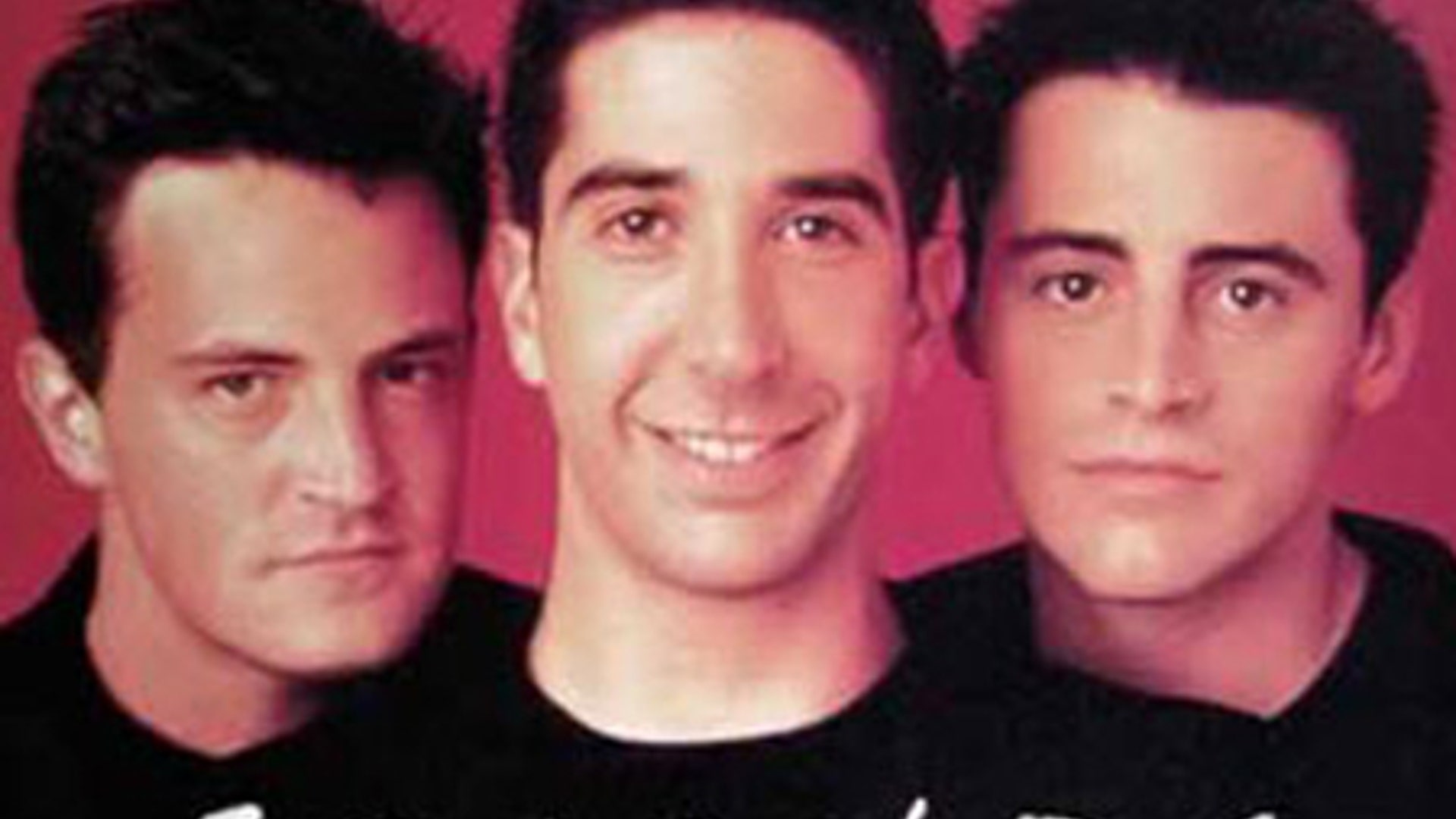 Matt Le Blanc, David Schwimmer, and Matthew Perry
