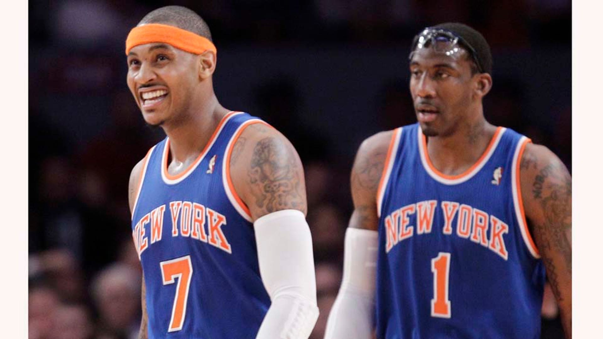 Carmelo Anthony Knicks Nets Rivalry