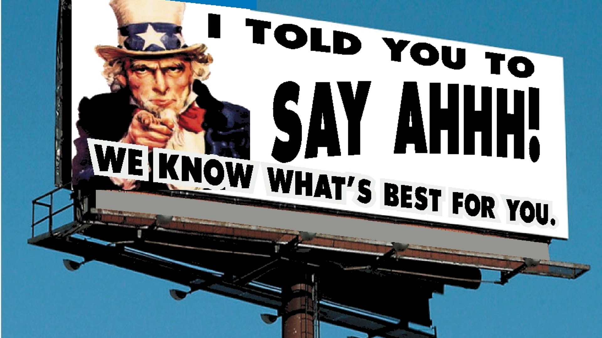 The Health Care Debate On a Billboard