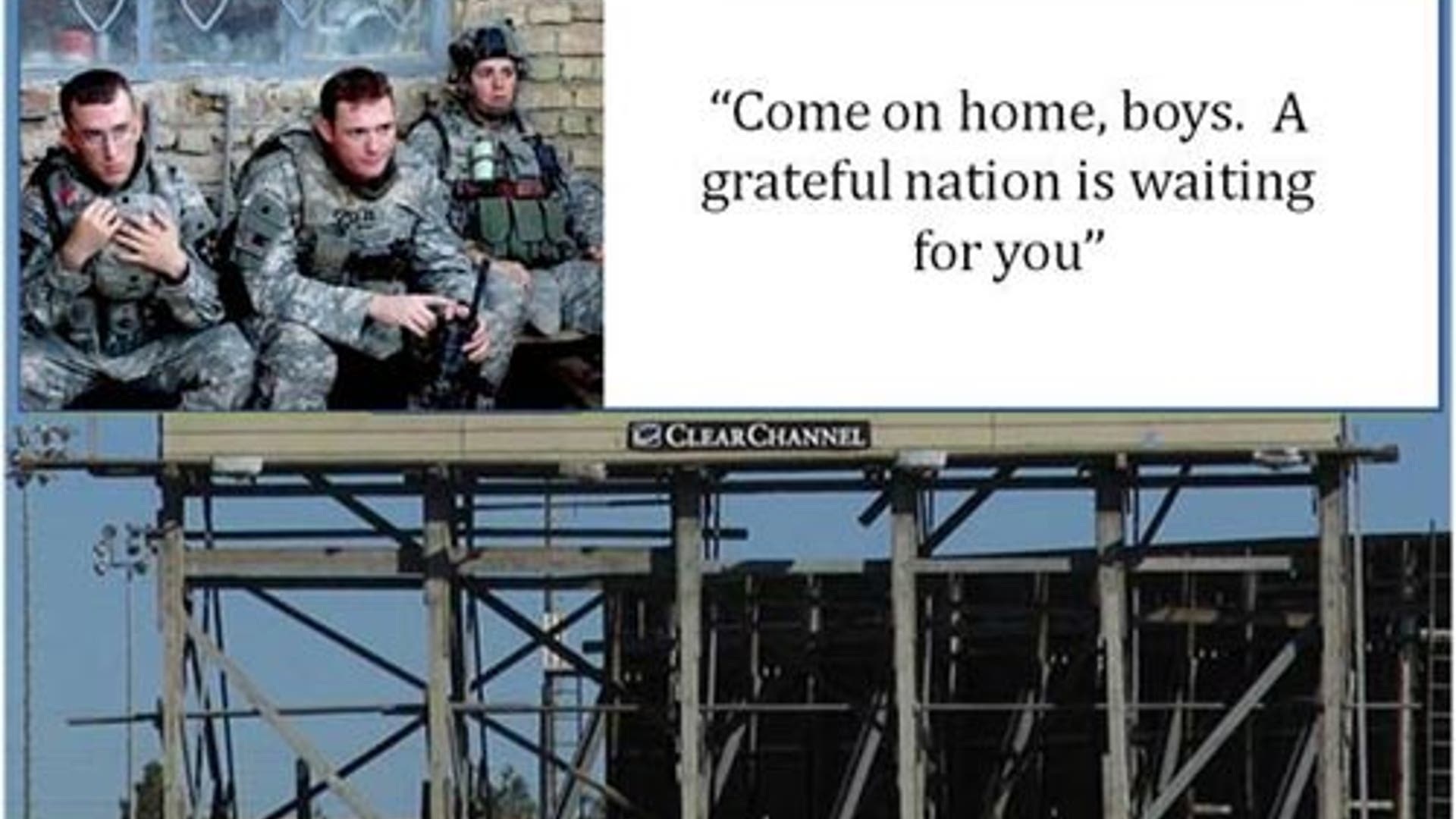 Message to the Troops