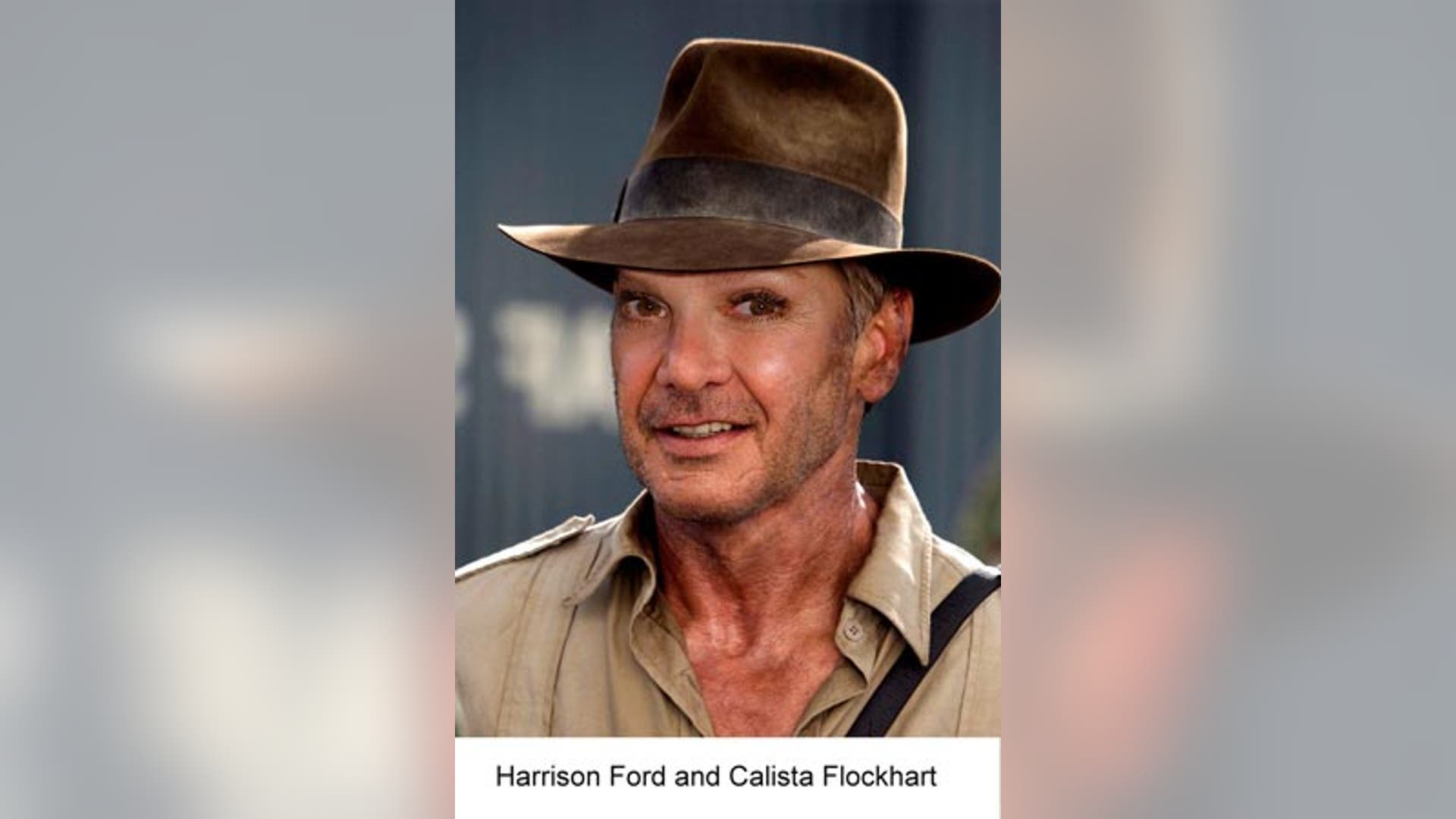 Harrison Ford and Calista Flockhart 