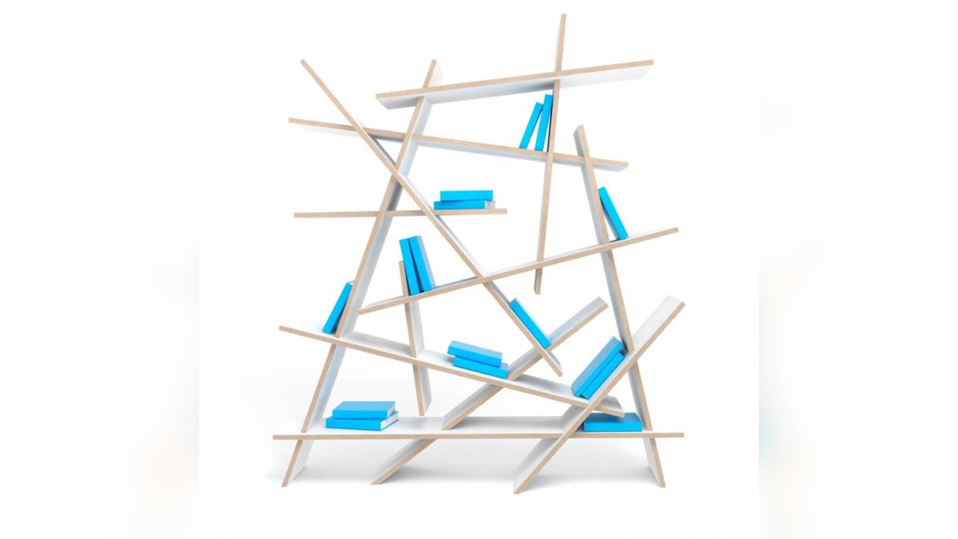 CRASH - Plywood Bookcase